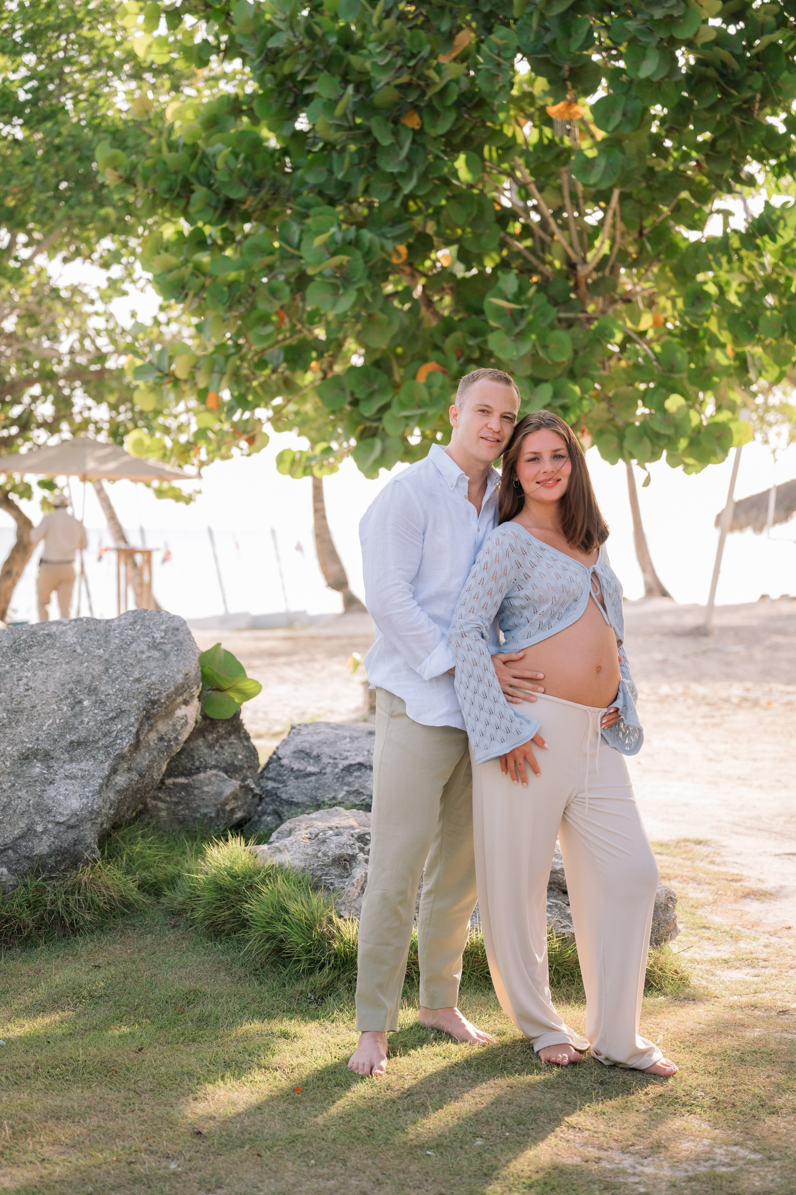 Samuel & Alexis | Maternity Photoshoot in La Romana. Фотограф в  Доминикане | Валико Проскурнин