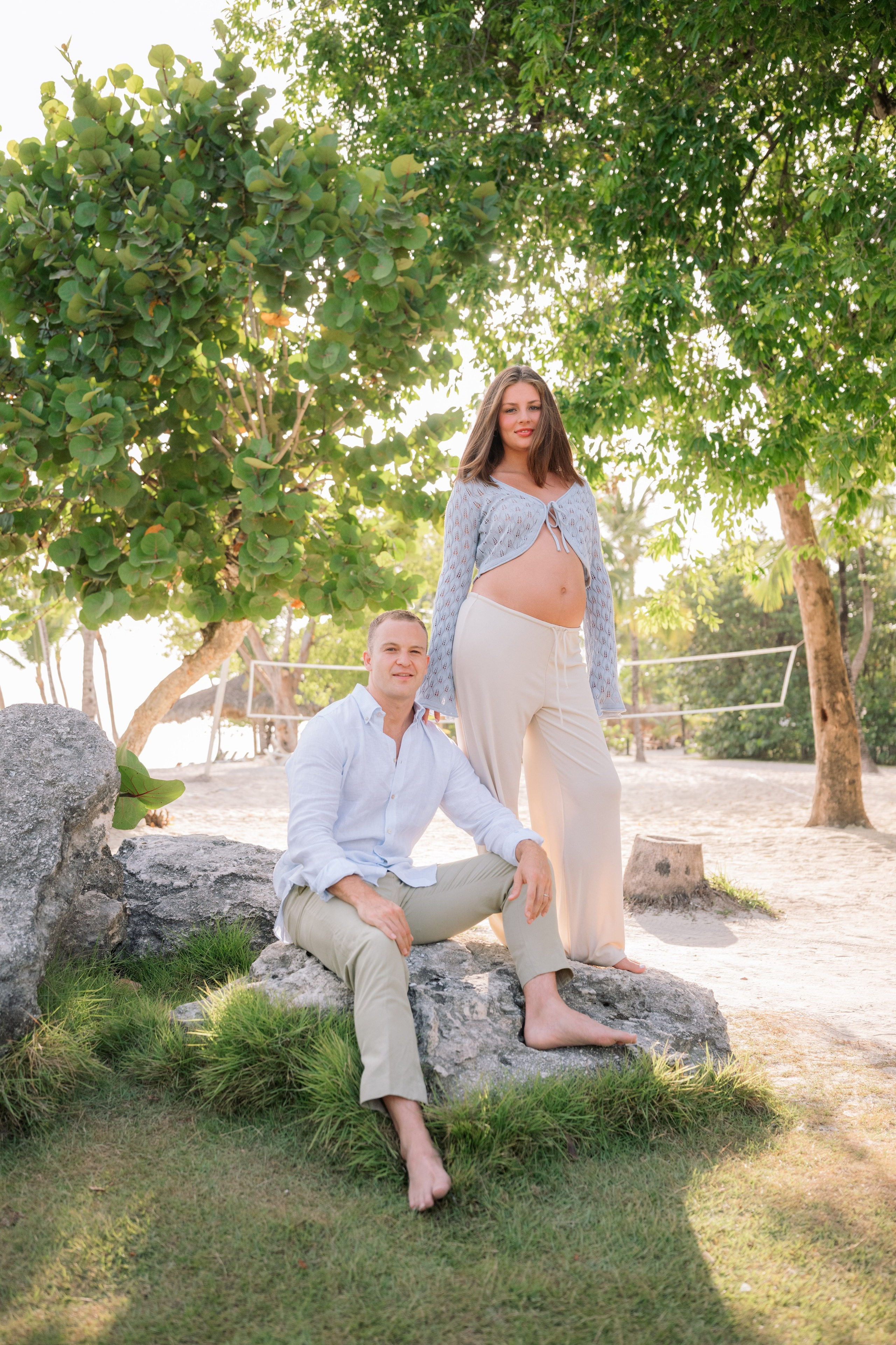 Samuel & Alexis | Maternity Photoshoot in La Romana. Фотограф в  Доминикане | Валико Проскурнин