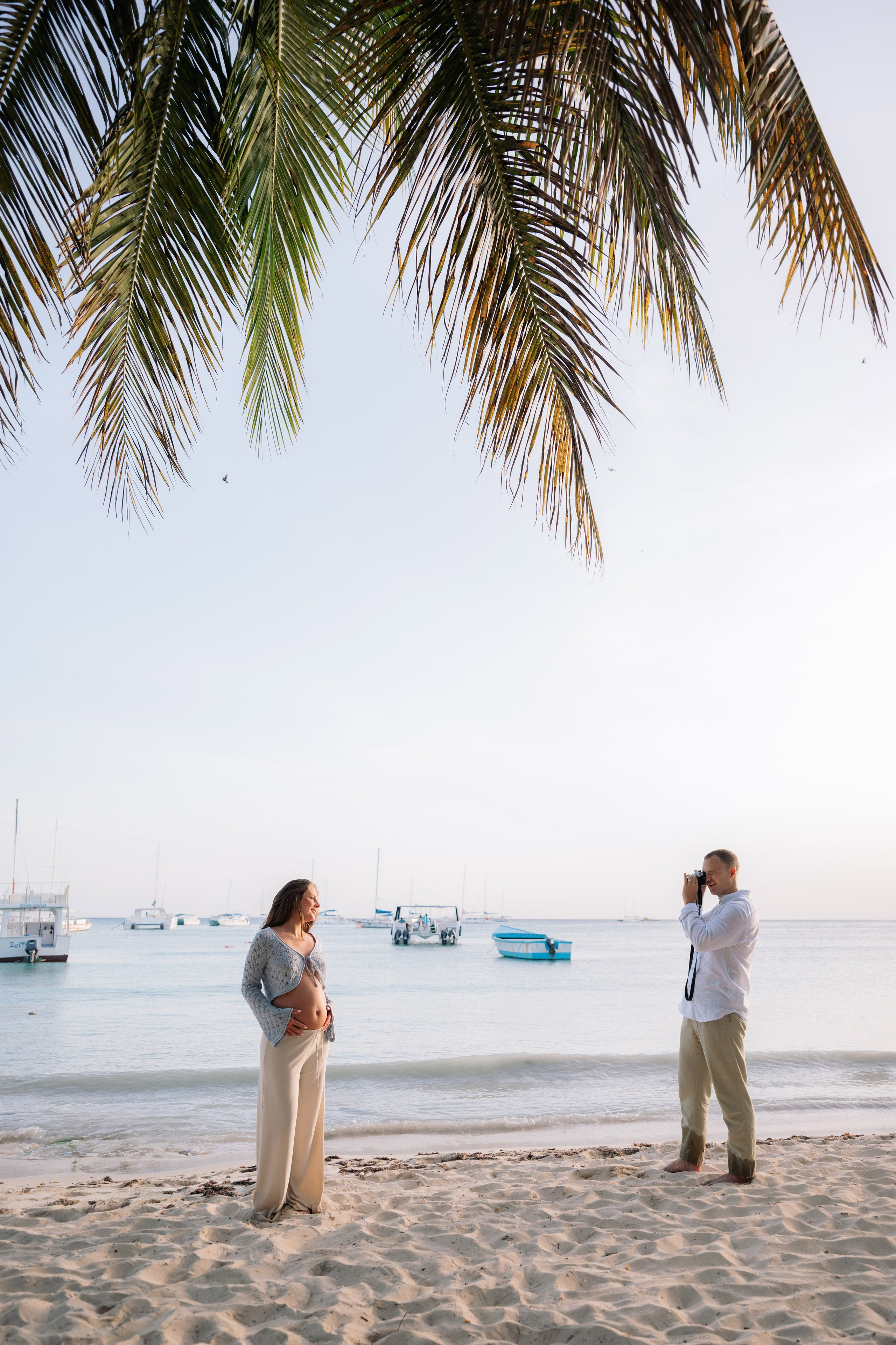 Samuel & Alexis | Maternity Photoshoot in La Romana. Фотограф в  Доминикане | Валико Проскурнин