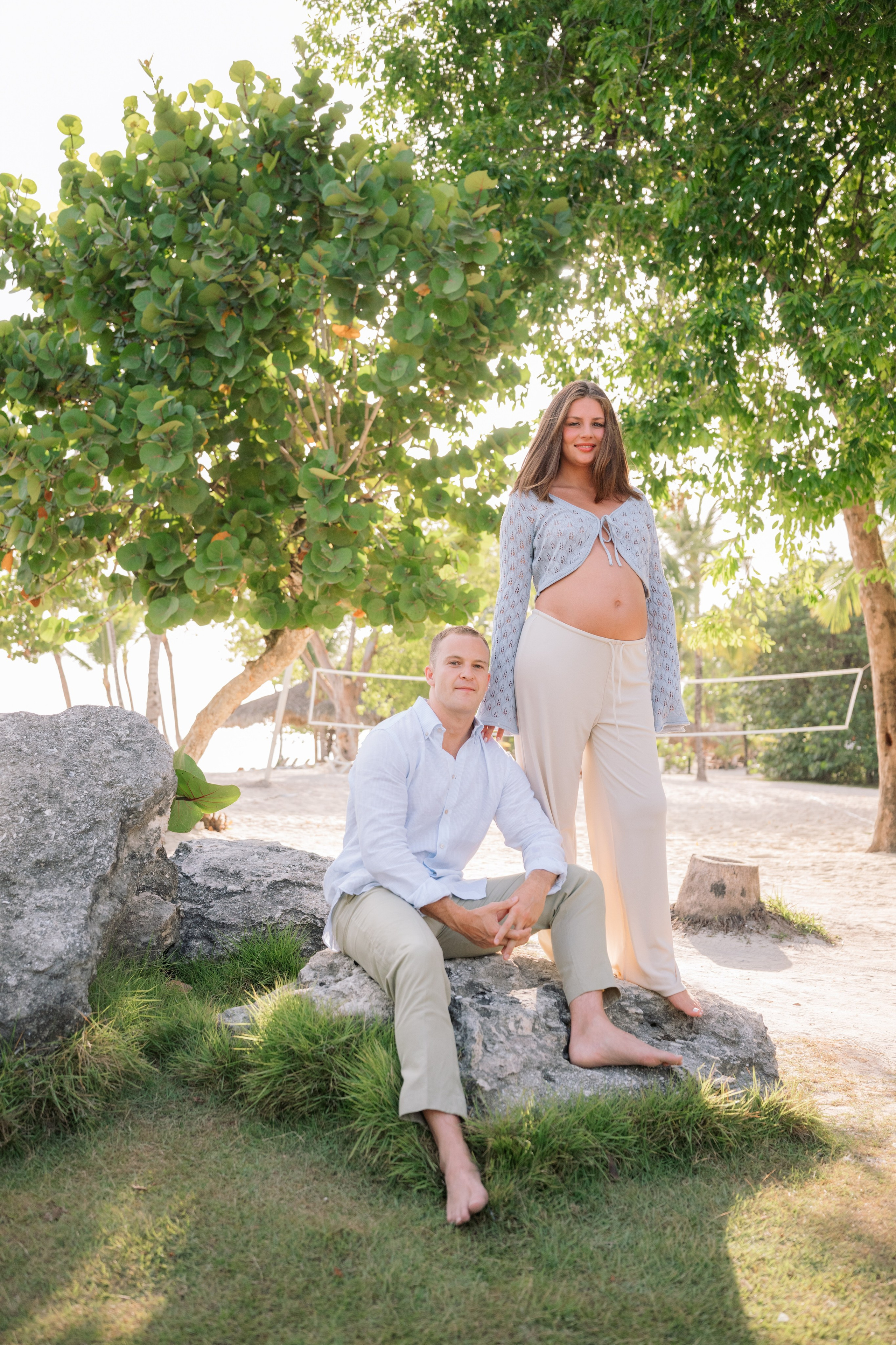 Samuel & Alexis | Maternity Photoshoot in La Romana. Фотограф в  Доминикане | Валико Проскурнин