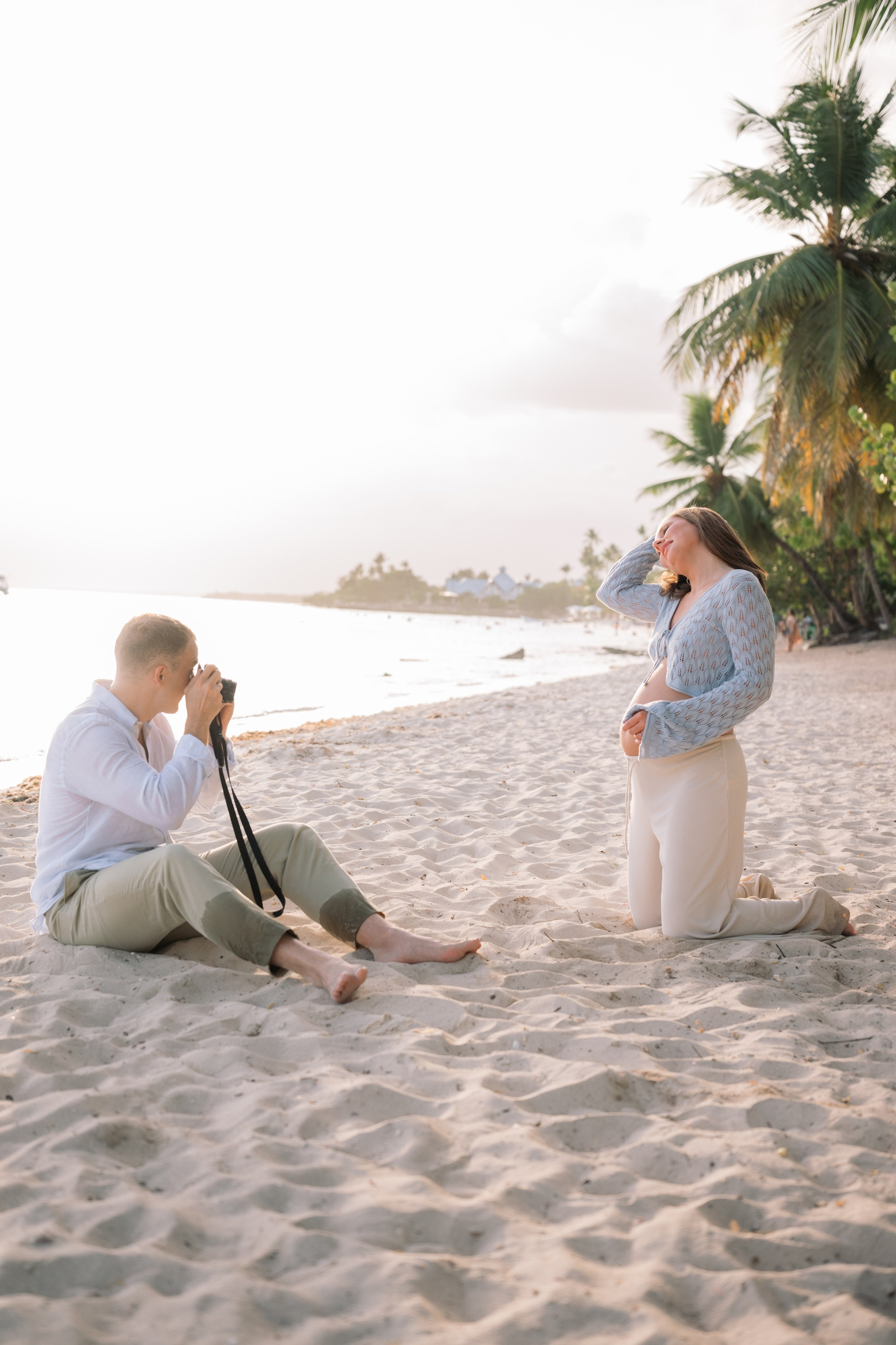 Samuel & Alexis | Maternity Photoshoot in La Romana. Фотограф в  Доминикане | Валико Проскурнин