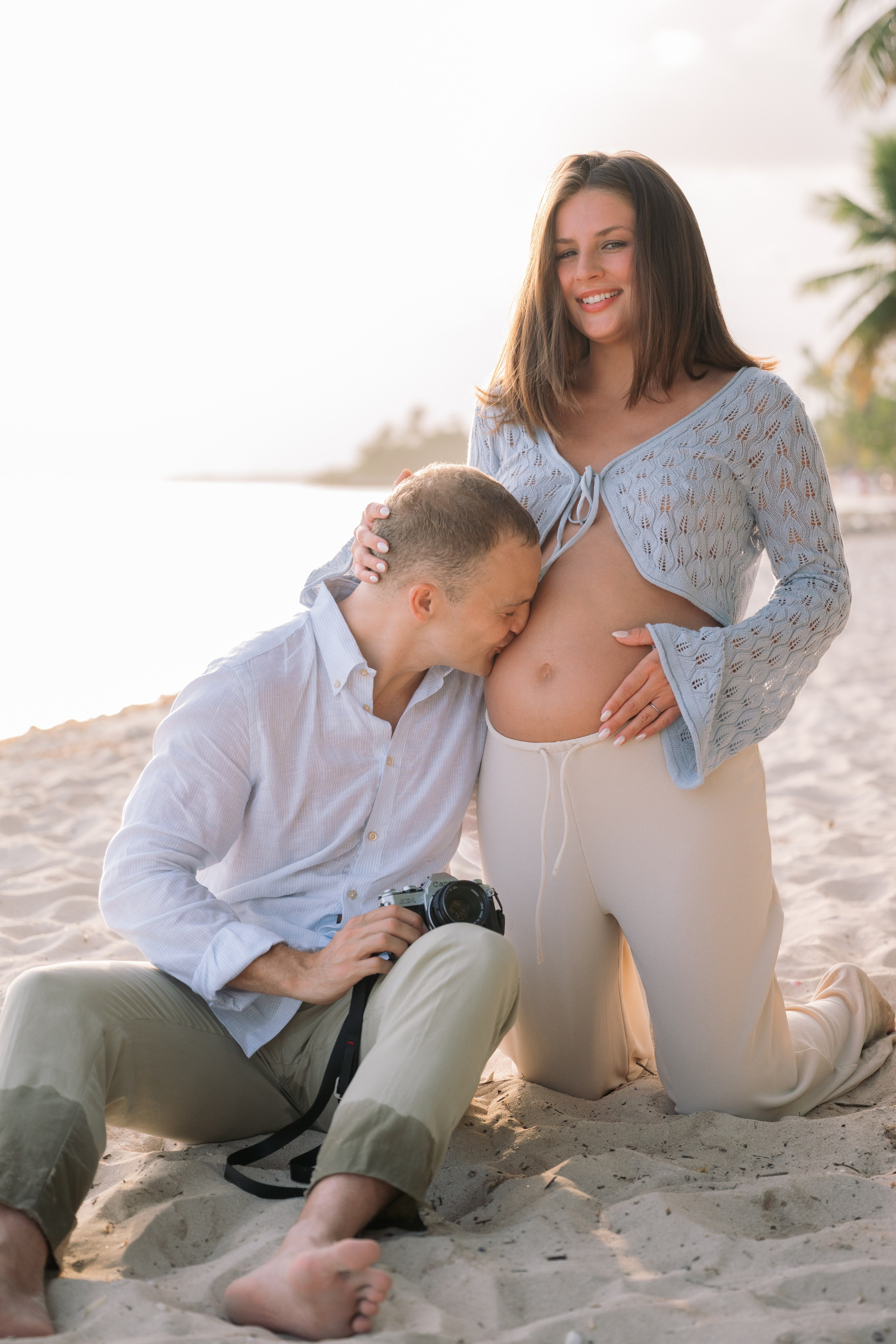 Samuel & Alexis | Maternity Photoshoot in La Romana. Фотограф в  Доминикане | Валико Проскурнин
