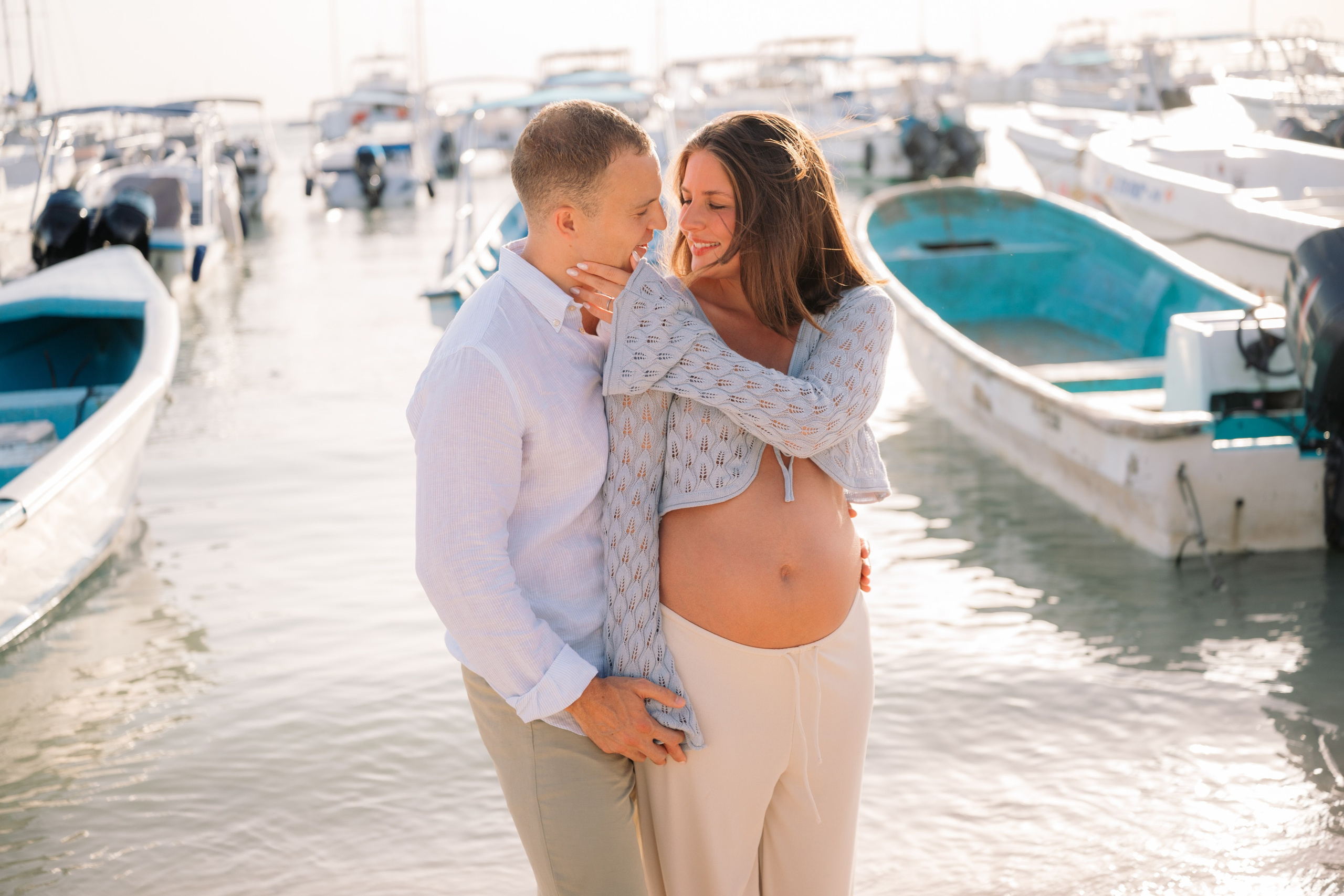 Samuel & Alexis | Maternity Photoshoot in La Romana. Фотограф в  Доминикане | Валико Проскурнин