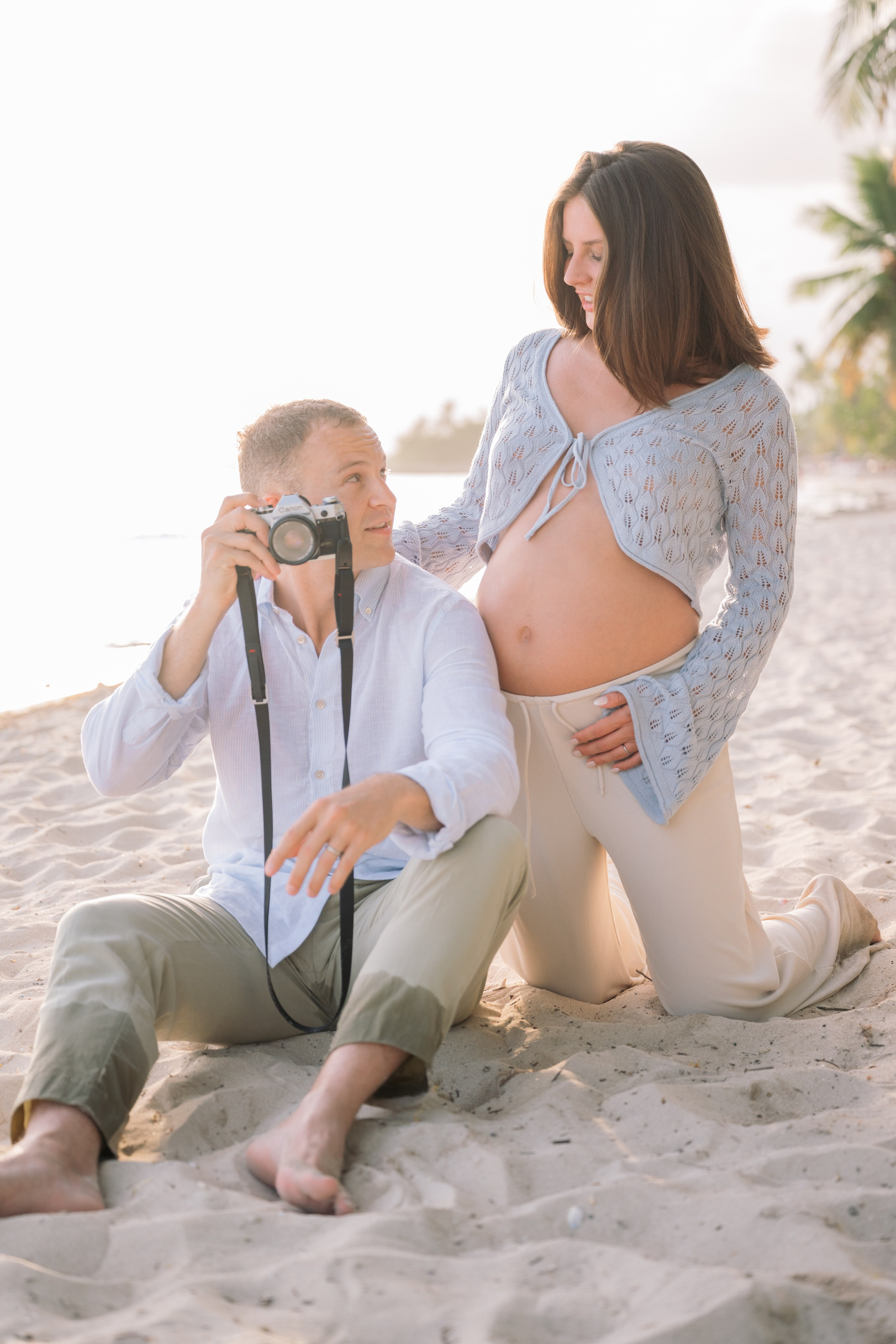 Samuel & Alexis | Maternity Photoshoot in La Romana. Фотограф в  Доминикане | Валико Проскурнин