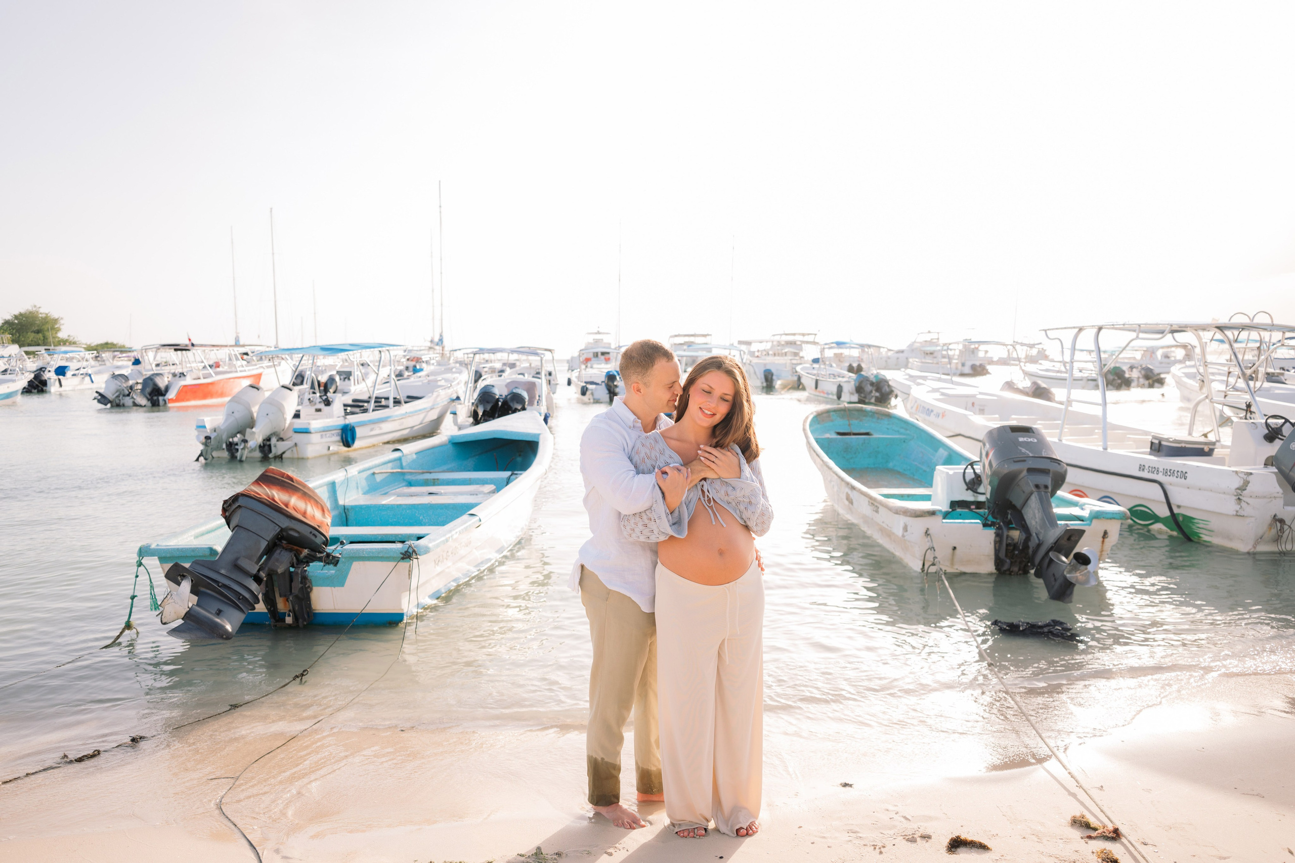 Samuel & Alexis | Maternity Photoshoot in La Romana. Фотограф в  Доминикане | Валико Проскурнин