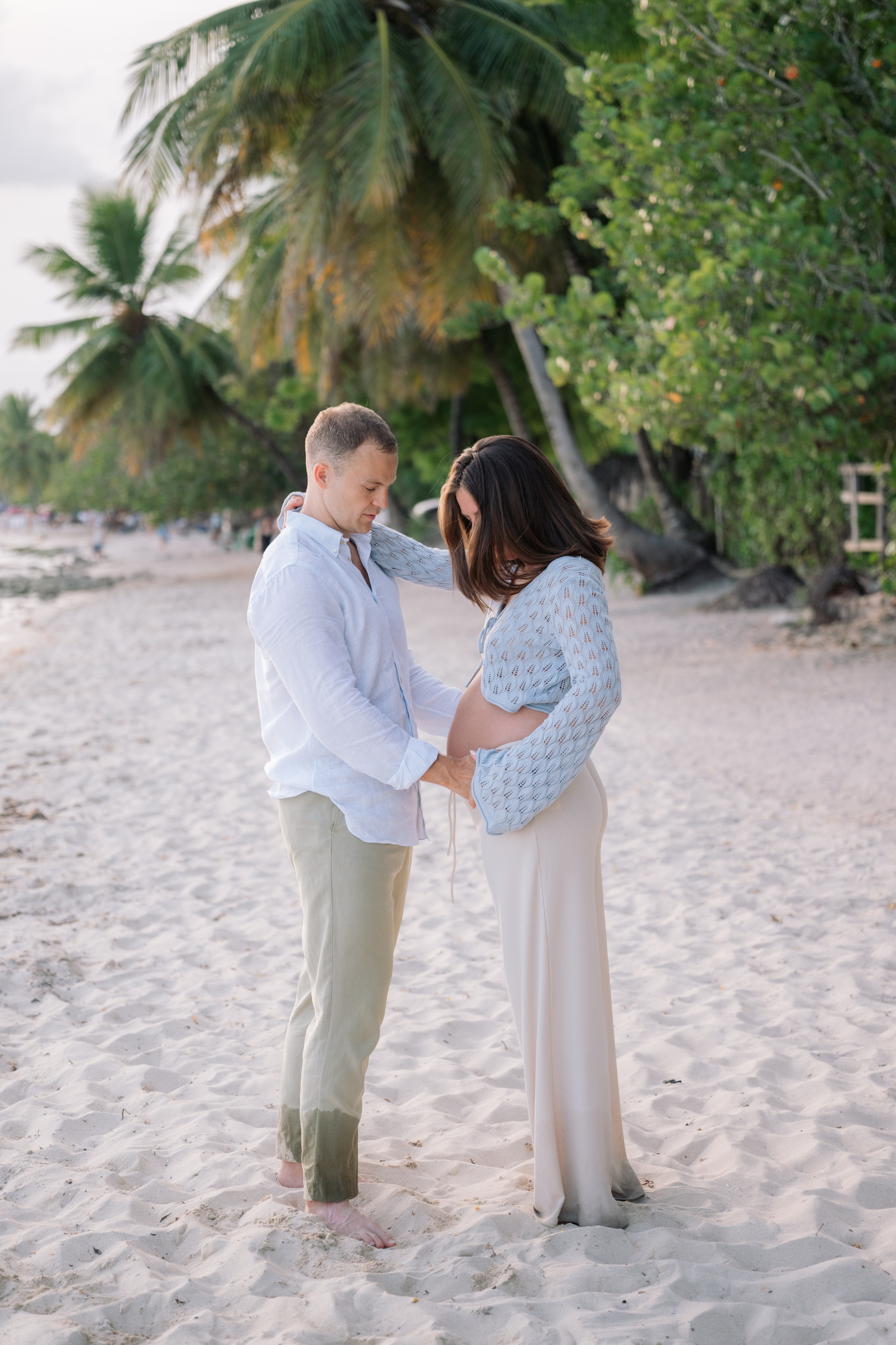 Samuel & Alexis | Maternity Photoshoot in La Romana. Фотограф в  Доминикане | Валико Проскурнин