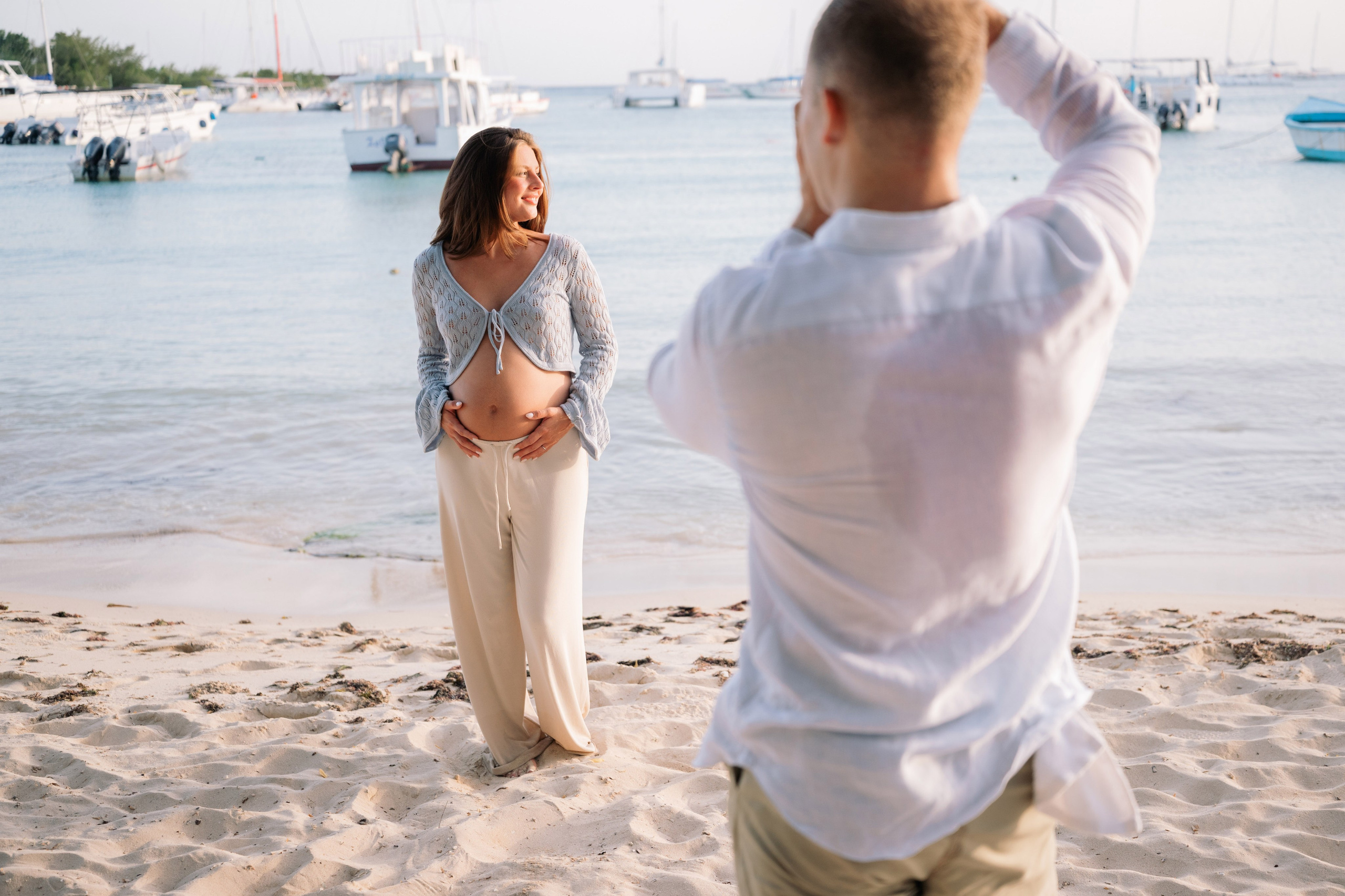Samuel & Alexis | Maternity Photoshoot in La Romana. Фотограф в  Доминикане | Валико Проскурнин