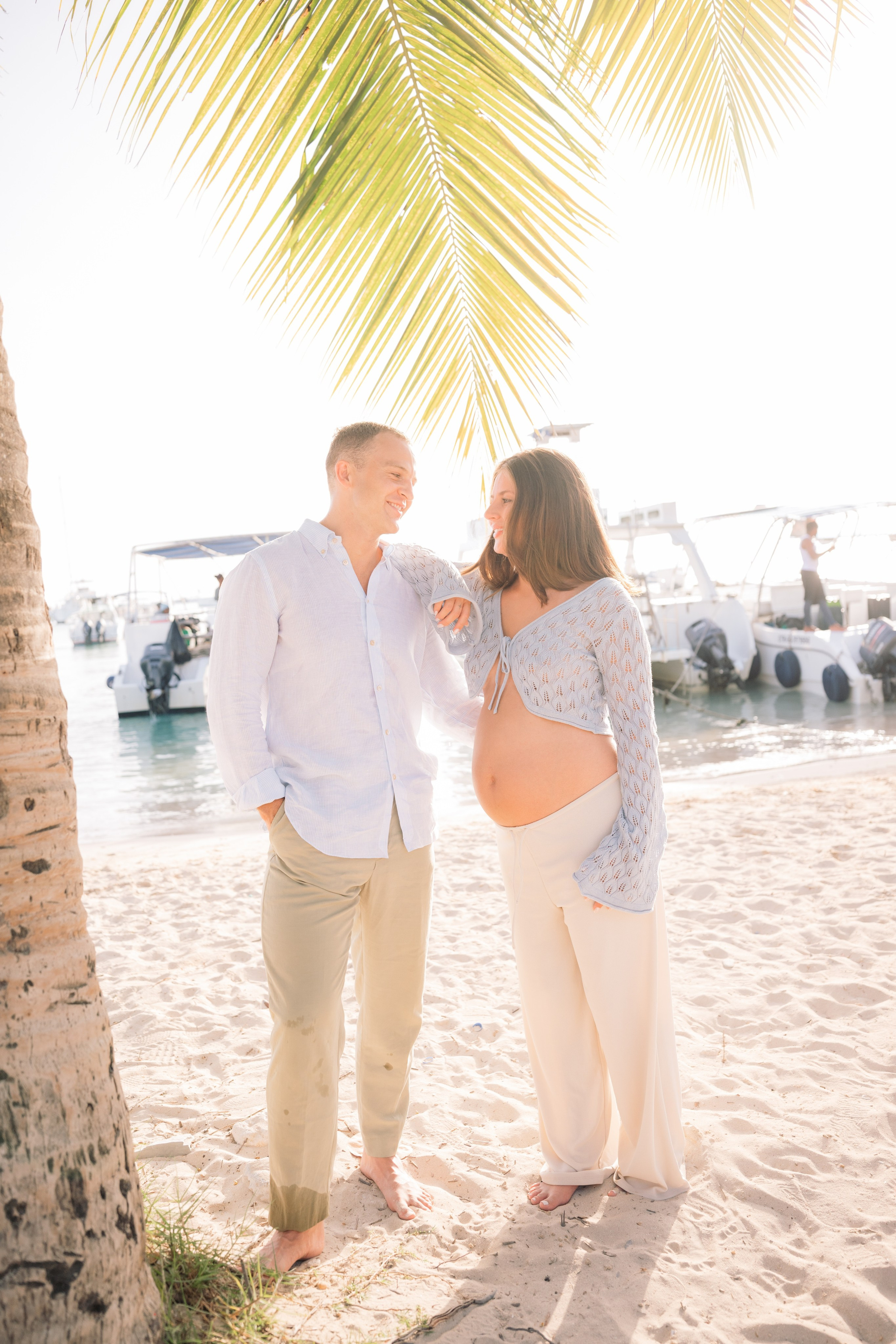 Samuel & Alexis | Maternity Photoshoot in La Romana. Фотограф в  Доминикане | Валико Проскурнин