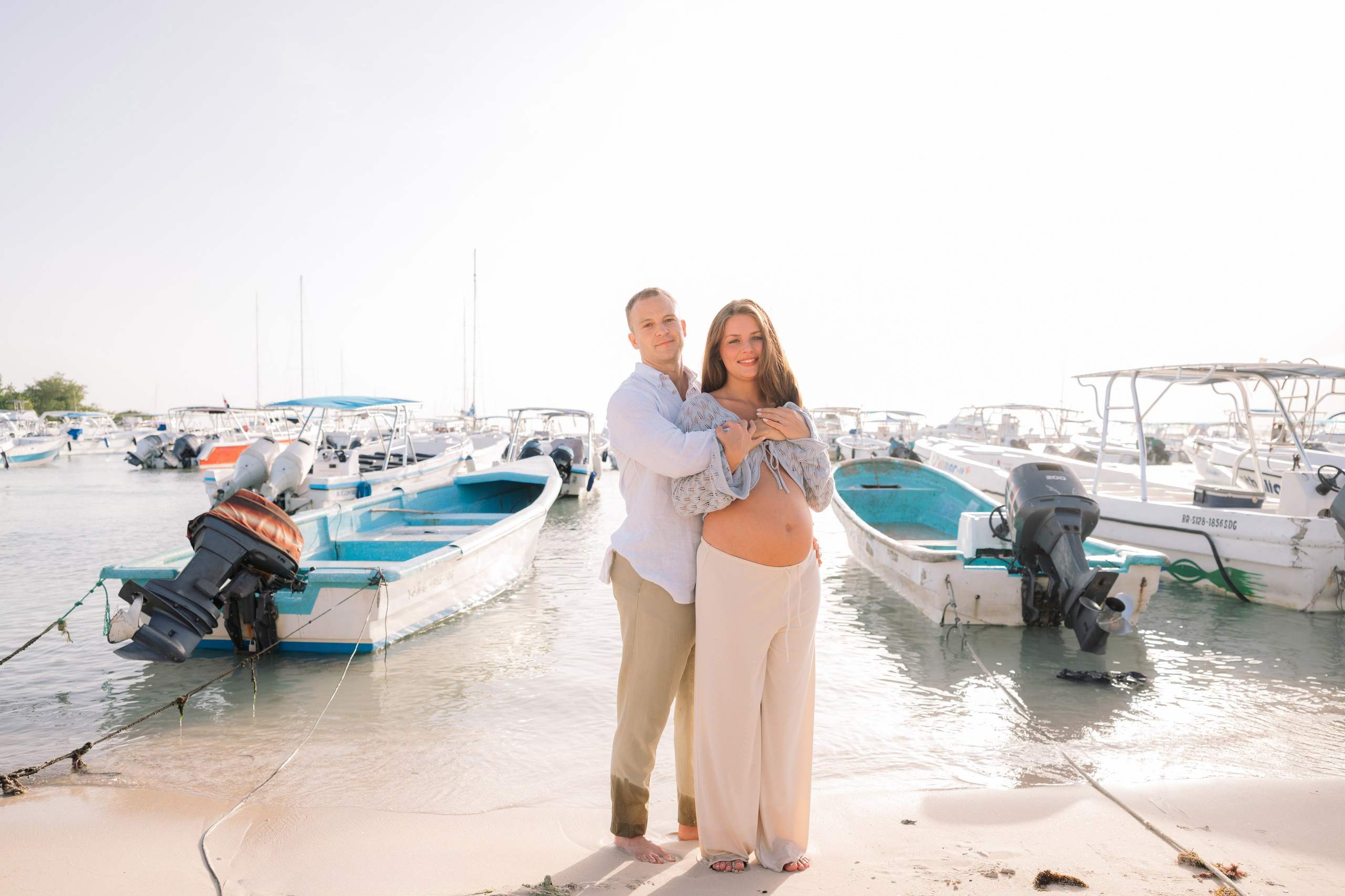 Samuel & Alexis | Maternity Photoshoot in La Romana. Фотограф в  Доминикане | Валико Проскурнин