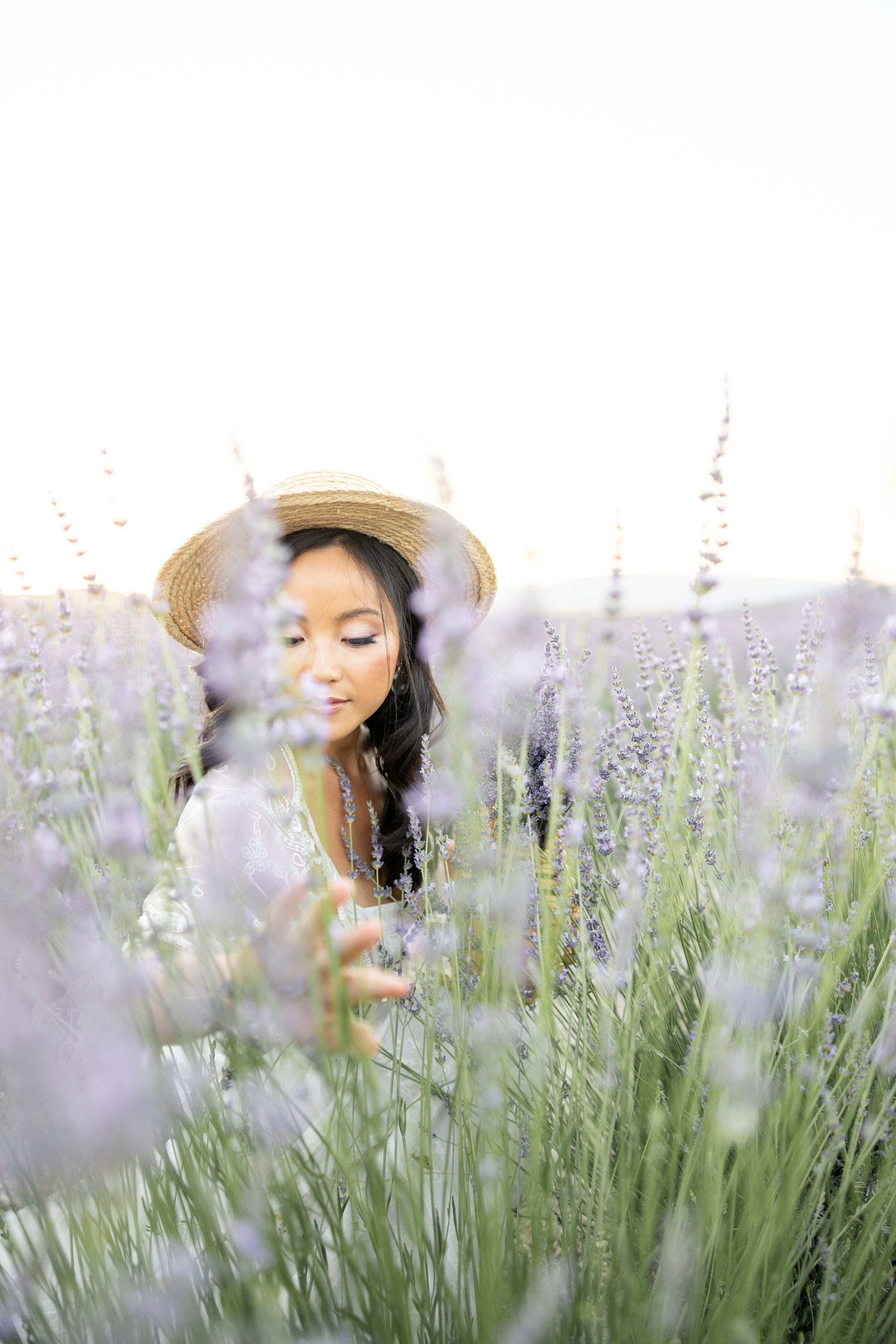 Dreamy Photoshoot in a Lavender Field. Julia Ganch I Fashion Wedding Photography I Cappadocia Turkey
