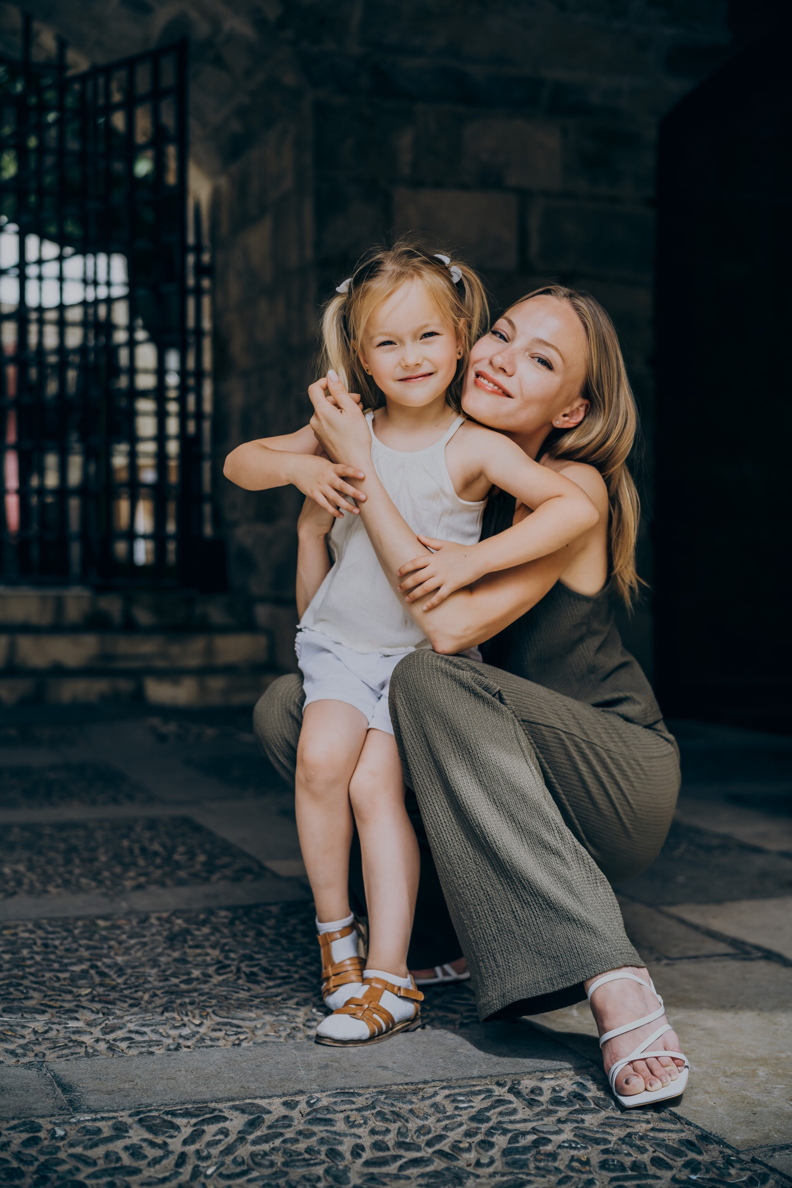 Mama and daughter. Фотограф у Пальма де Майорка