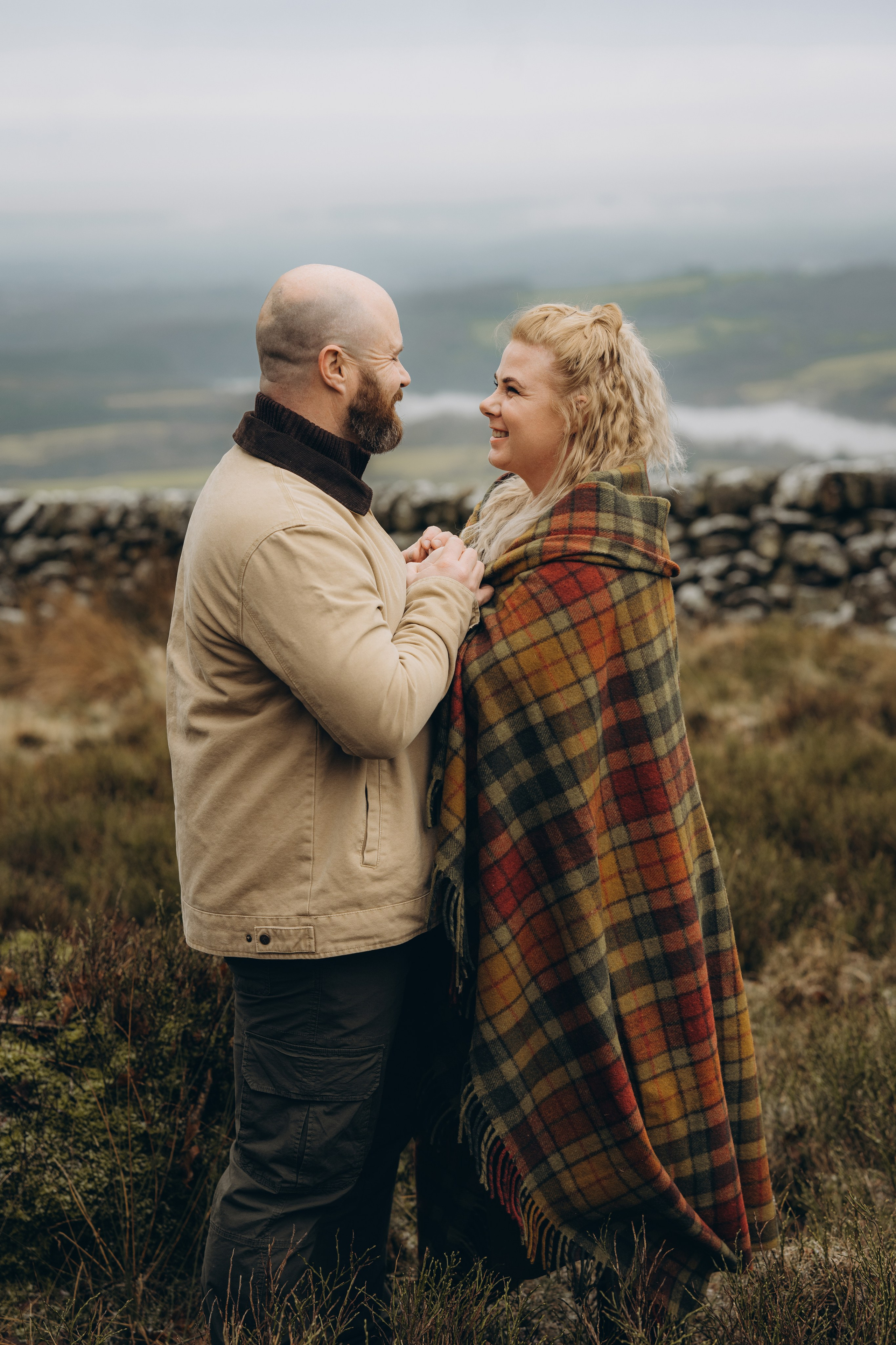 L & C in Peak District. Tania Gandrabur, photographer in West Midlands, England