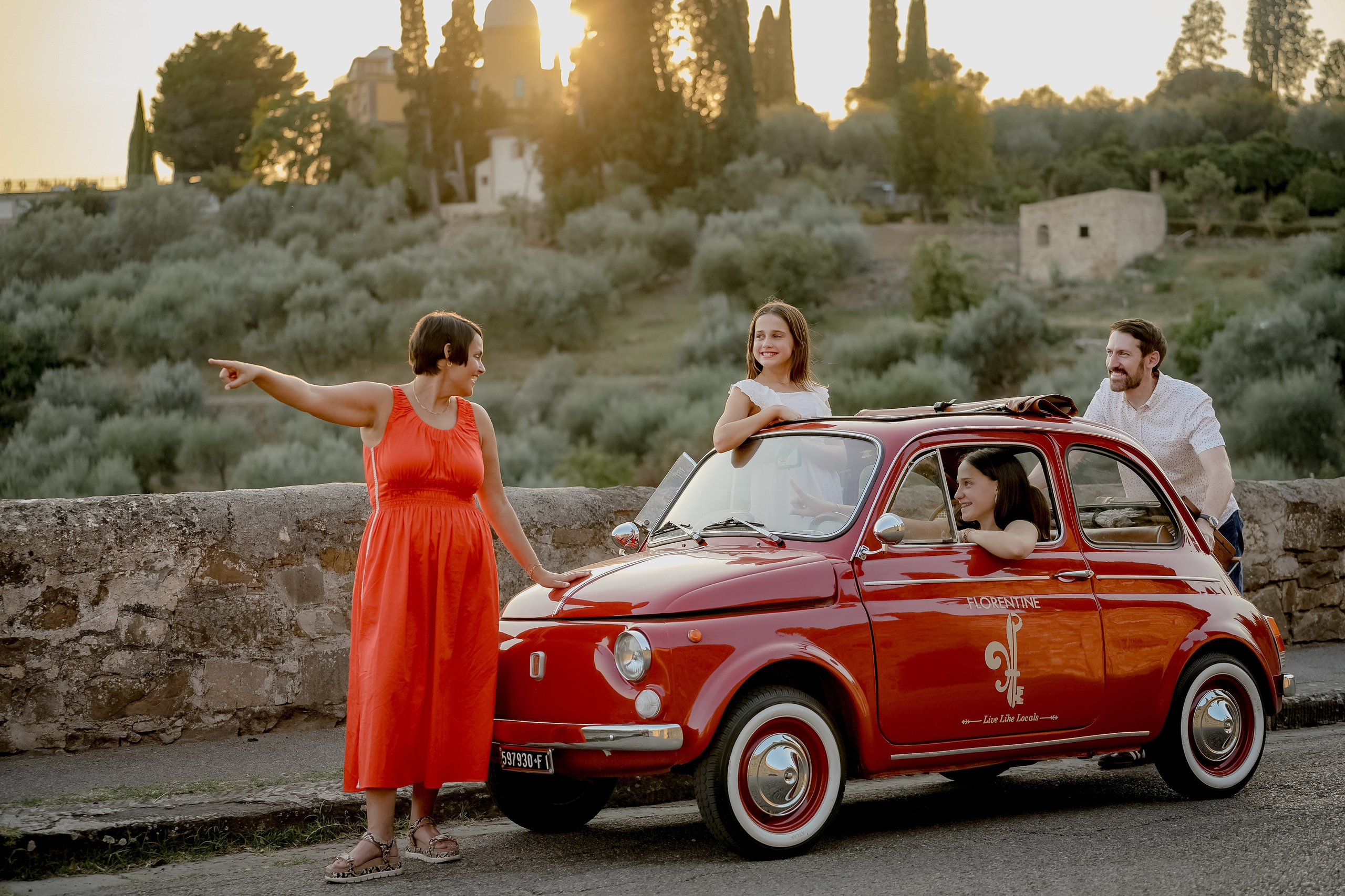 Fiat 500. Stefano Passerini Editorial Wedding Photographer in Italy