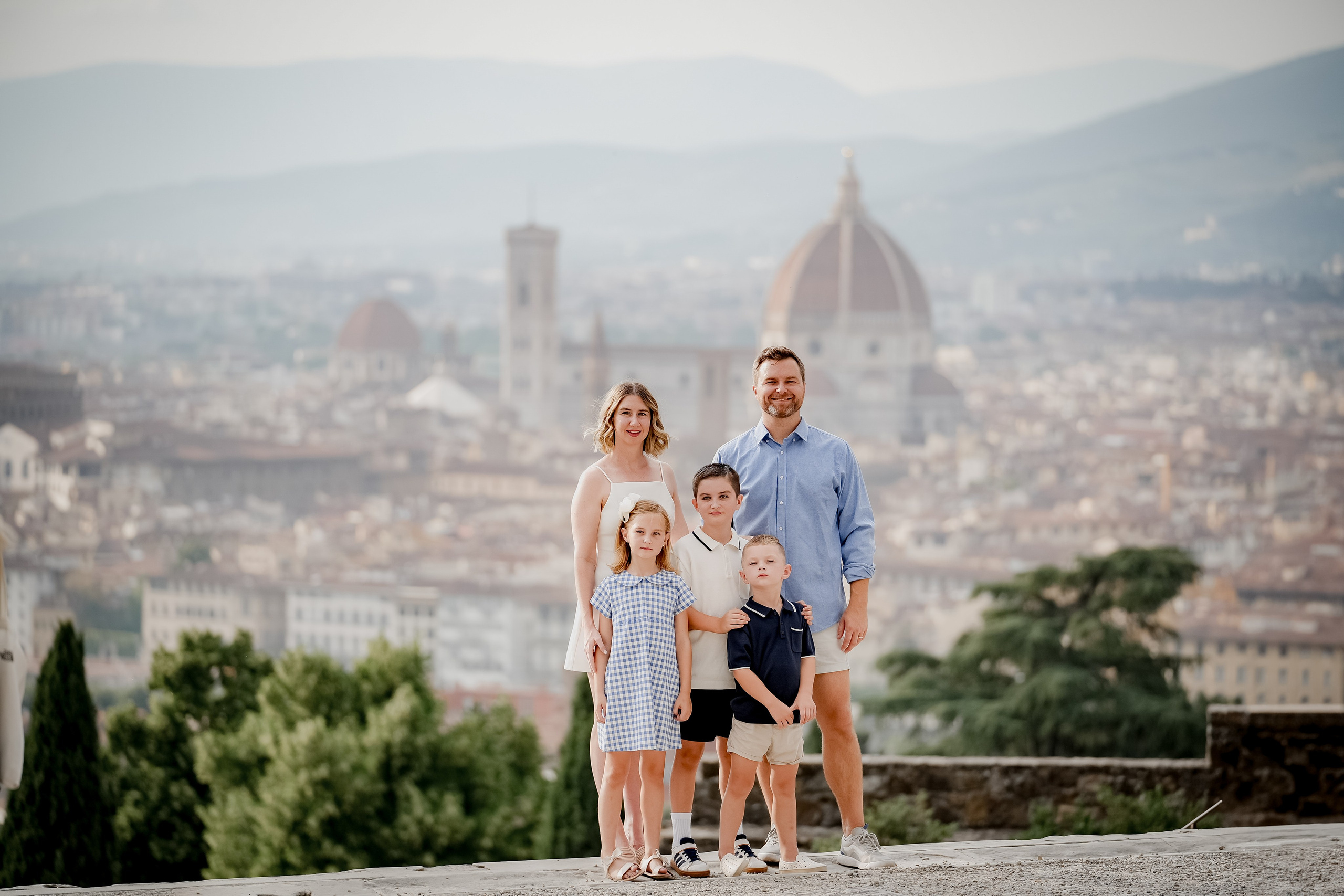 Mandy and Family. Wedding Photographer in Italy