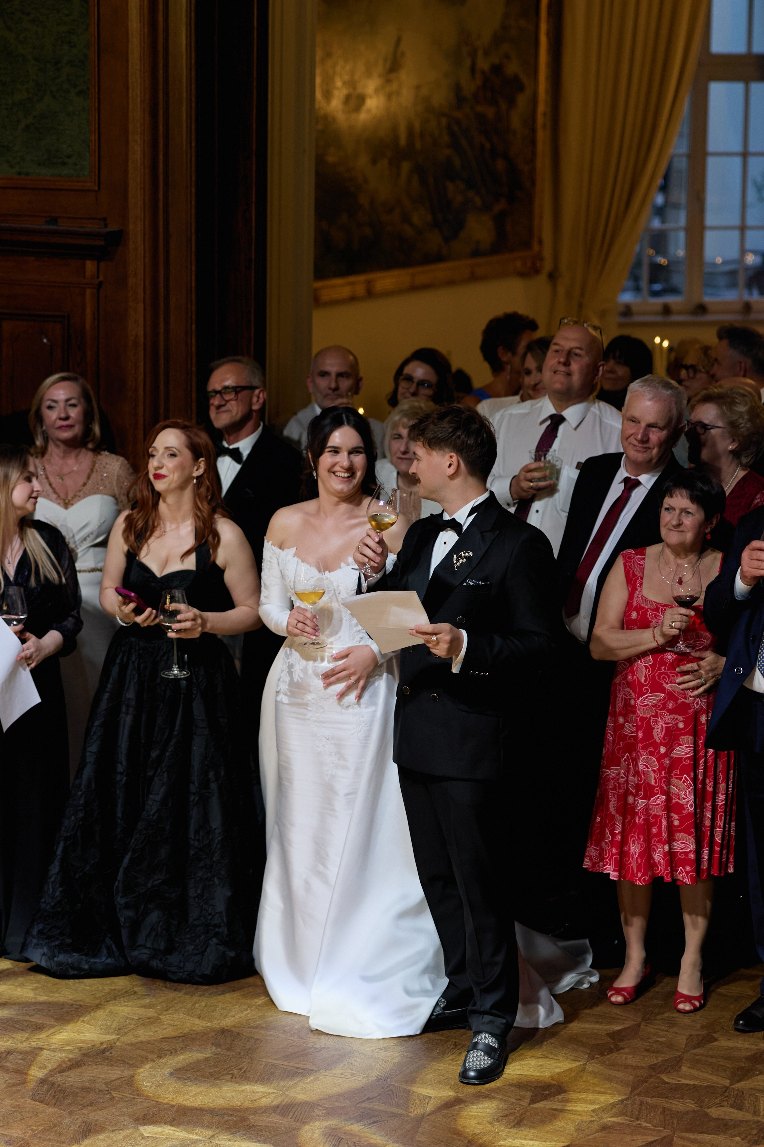 Wiktoria & Kacper. Pałac Goetz. Fotograf ślubny i rodzinny w Krakowie Yana Klymova