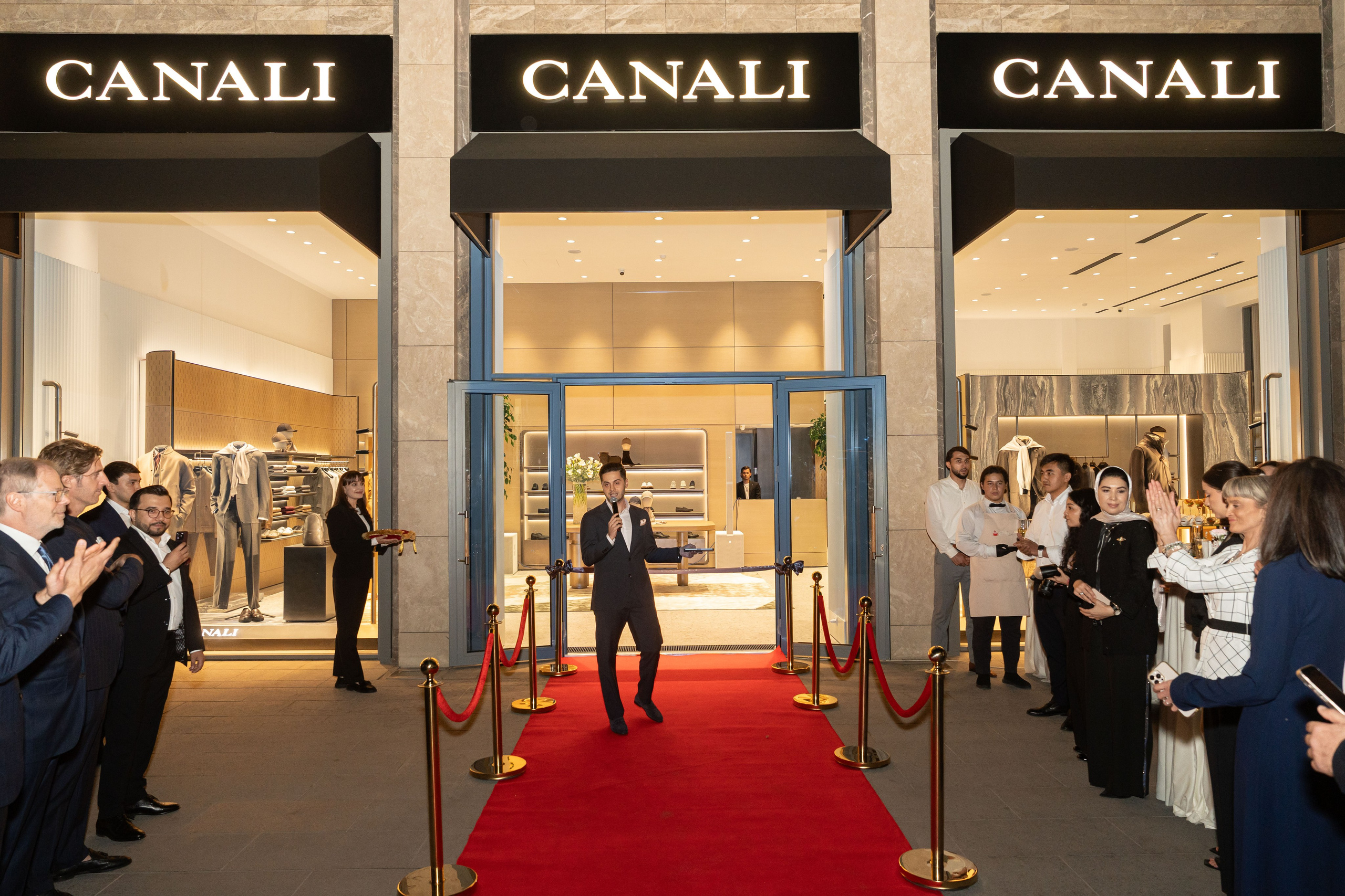 Открытие бутика Canali в Ташкенте. Георгий Намазов | Фотограф в Ташкенте