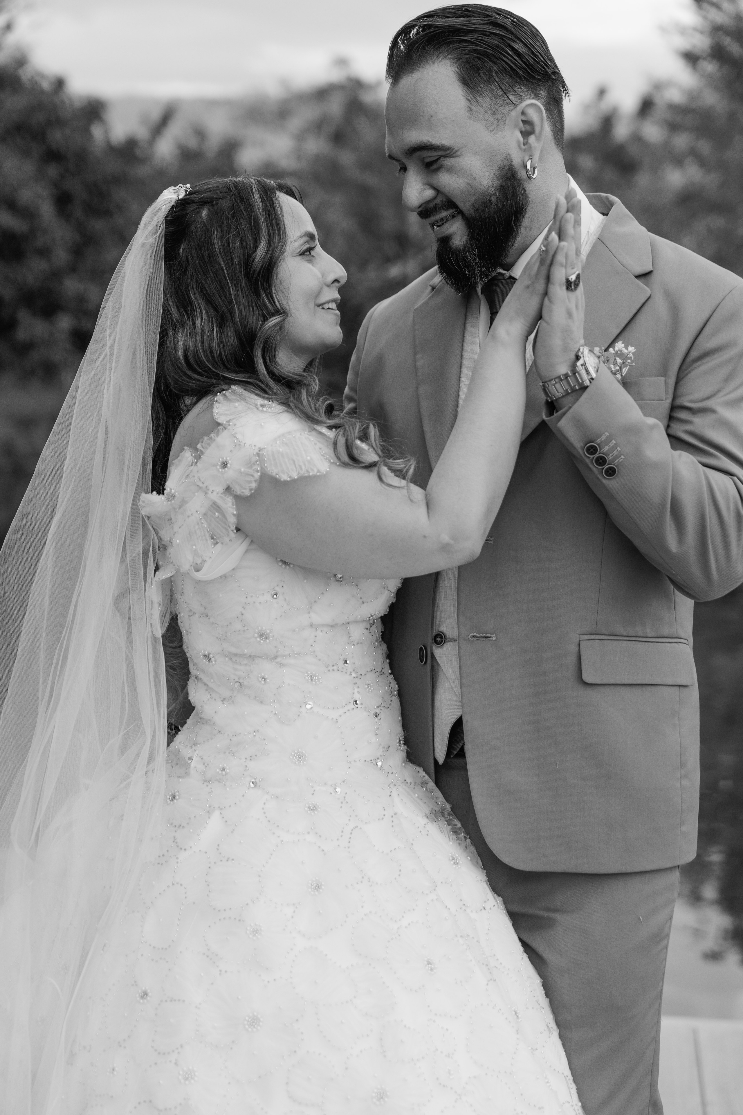 Los novios. Jose Florez wedding photographer in Colombia