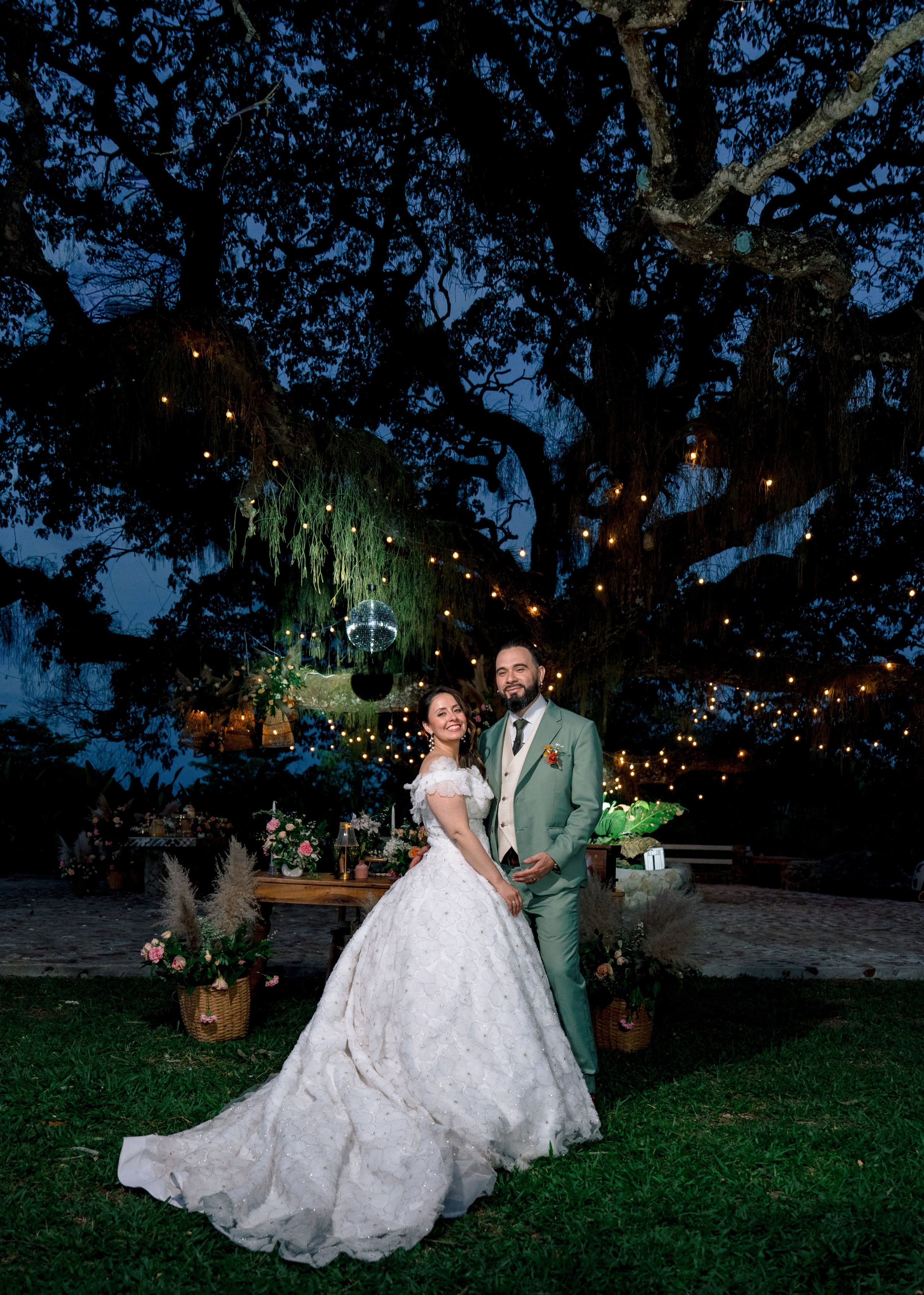 Los novios. Jose Florez wedding photographer in Colombia