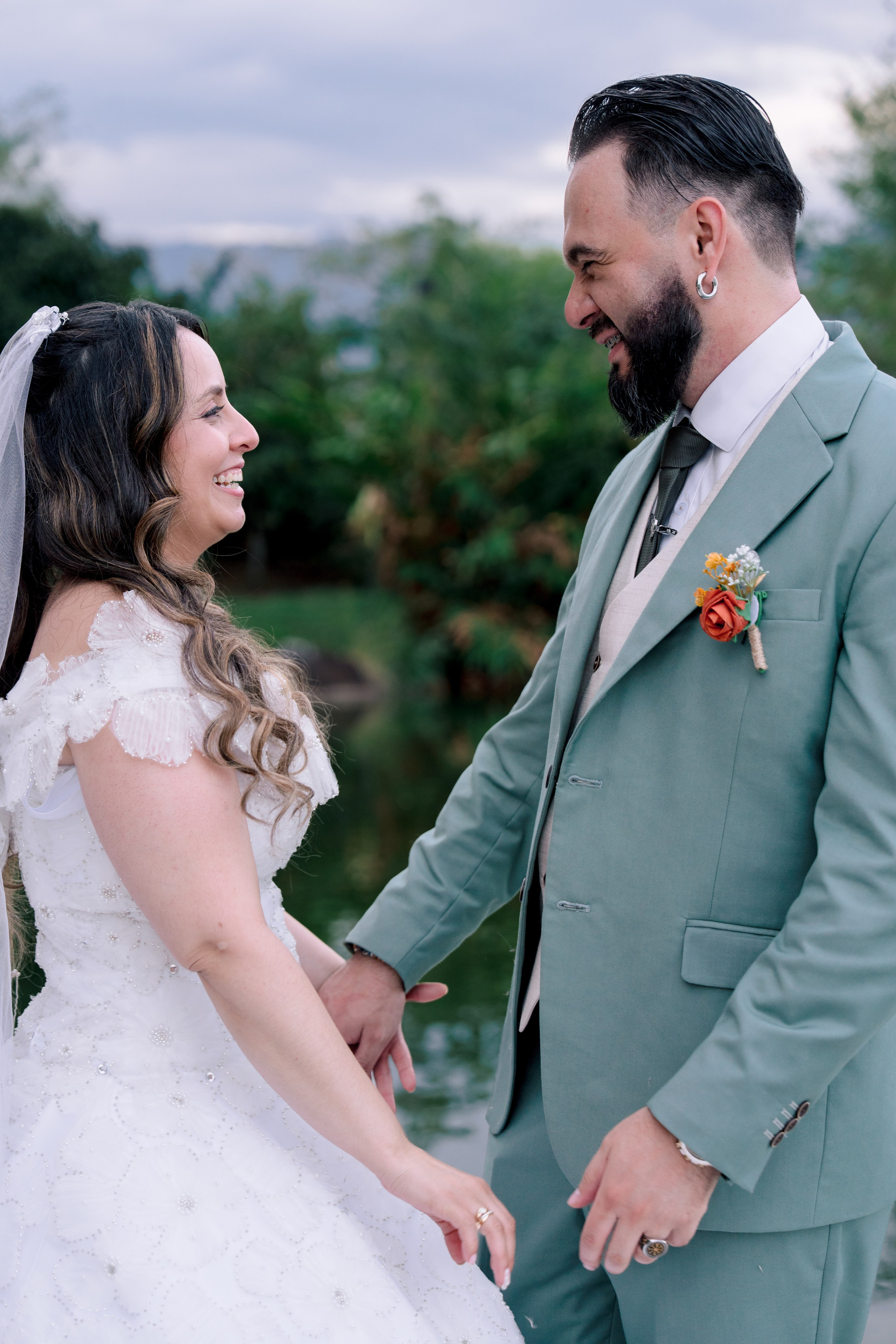 Los novios. Jose Florez wedding photographer in Colombia