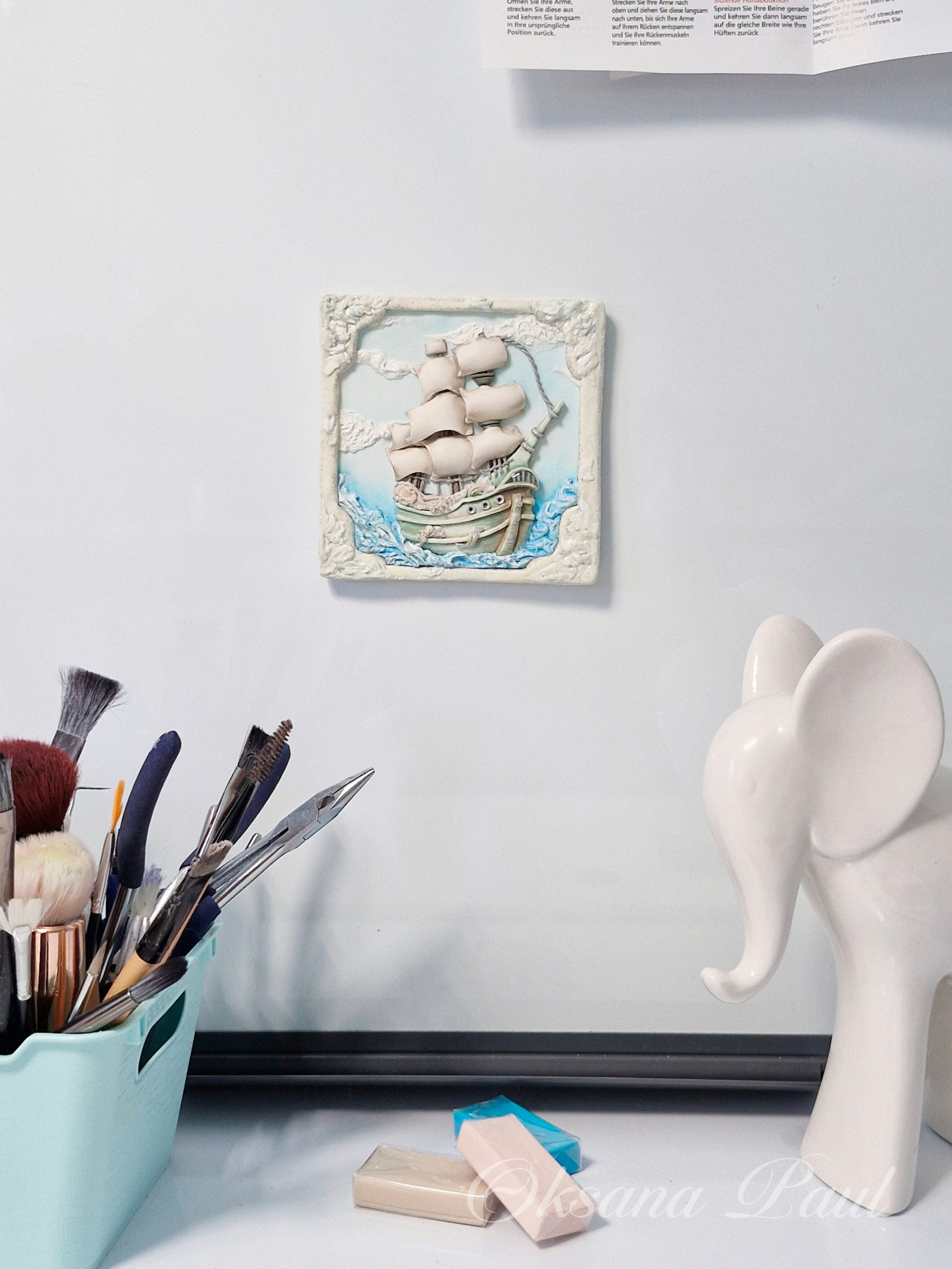 Декор из полимерной глины / Polymer Clay Deko →. Oksana Paul-Gardinen-Design Oksana Paul ✧ Art of Gardinen & Textile Design ✧ Polymer Clay Art & Handmade Creatures