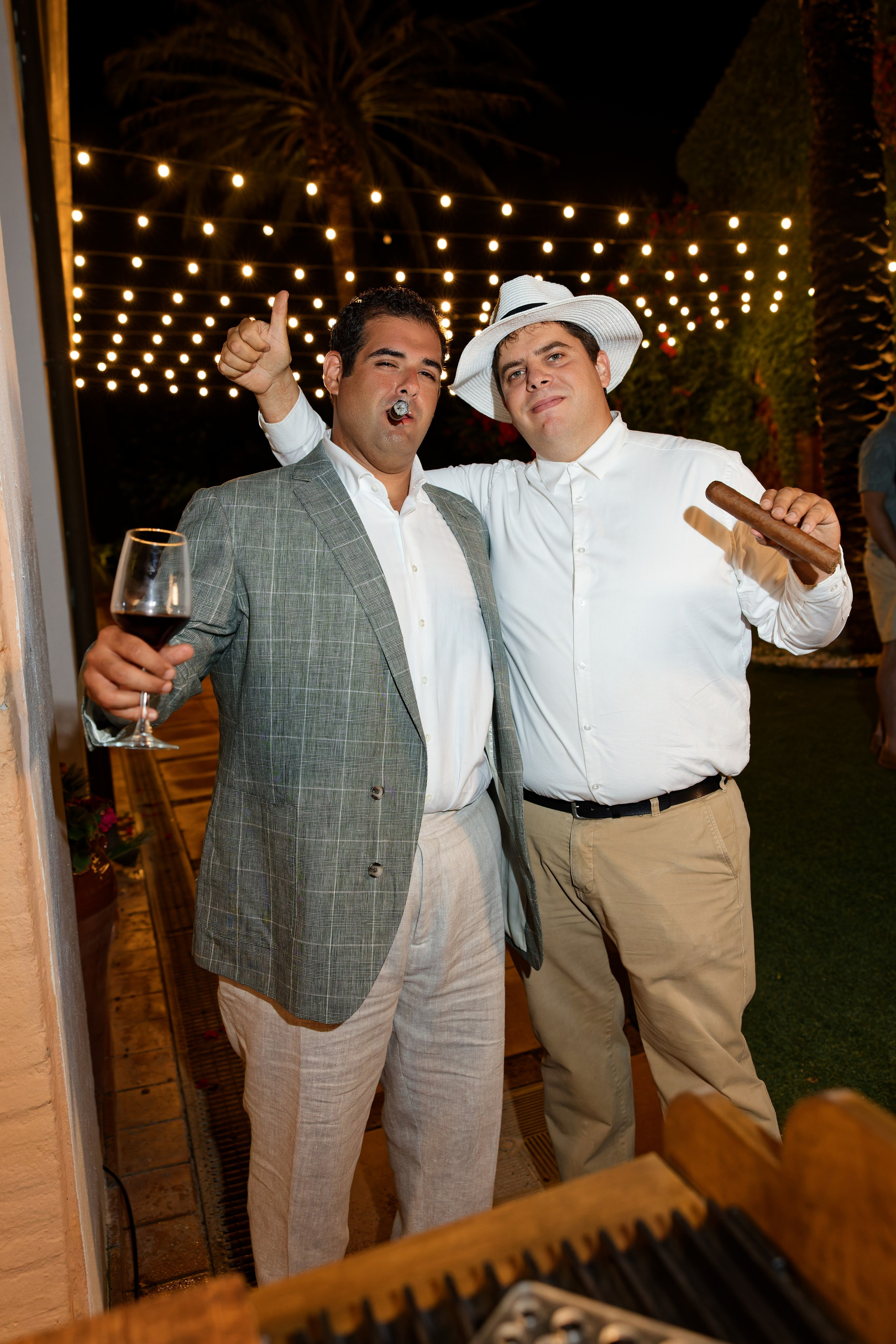 Welcome dinner of Gracie & Joe at Gran Villa Rosa