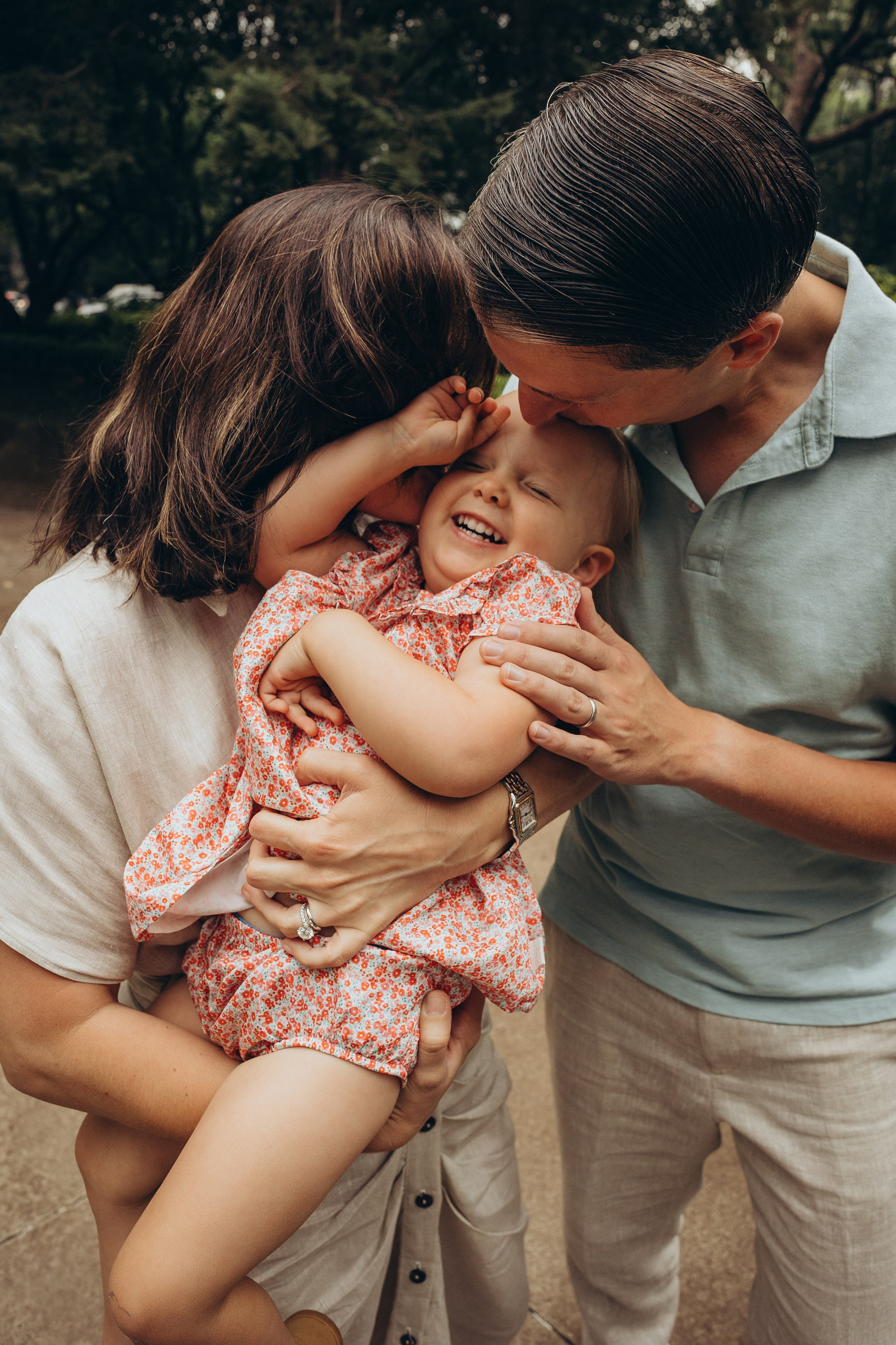 Sesión de una familia en Polanco, parque Lincoln. Irina Krokhaleva. Fotógrafa de familias y parejas en la CDMX, México