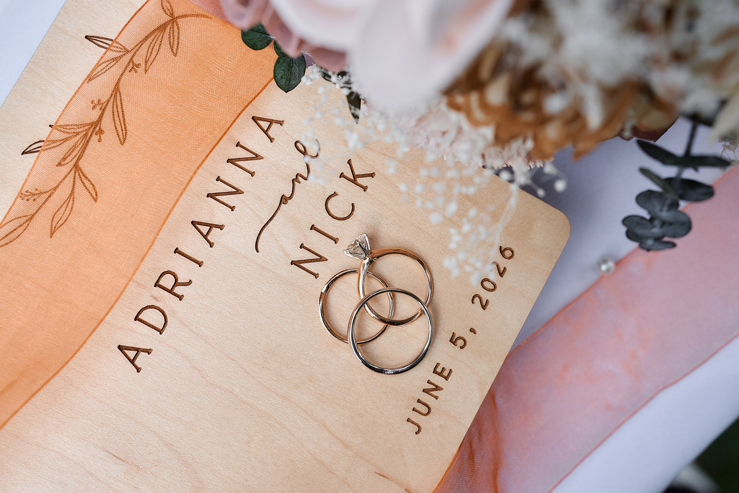 Adrianna & Nicholas. Professional Wedding and event photographer USA New York