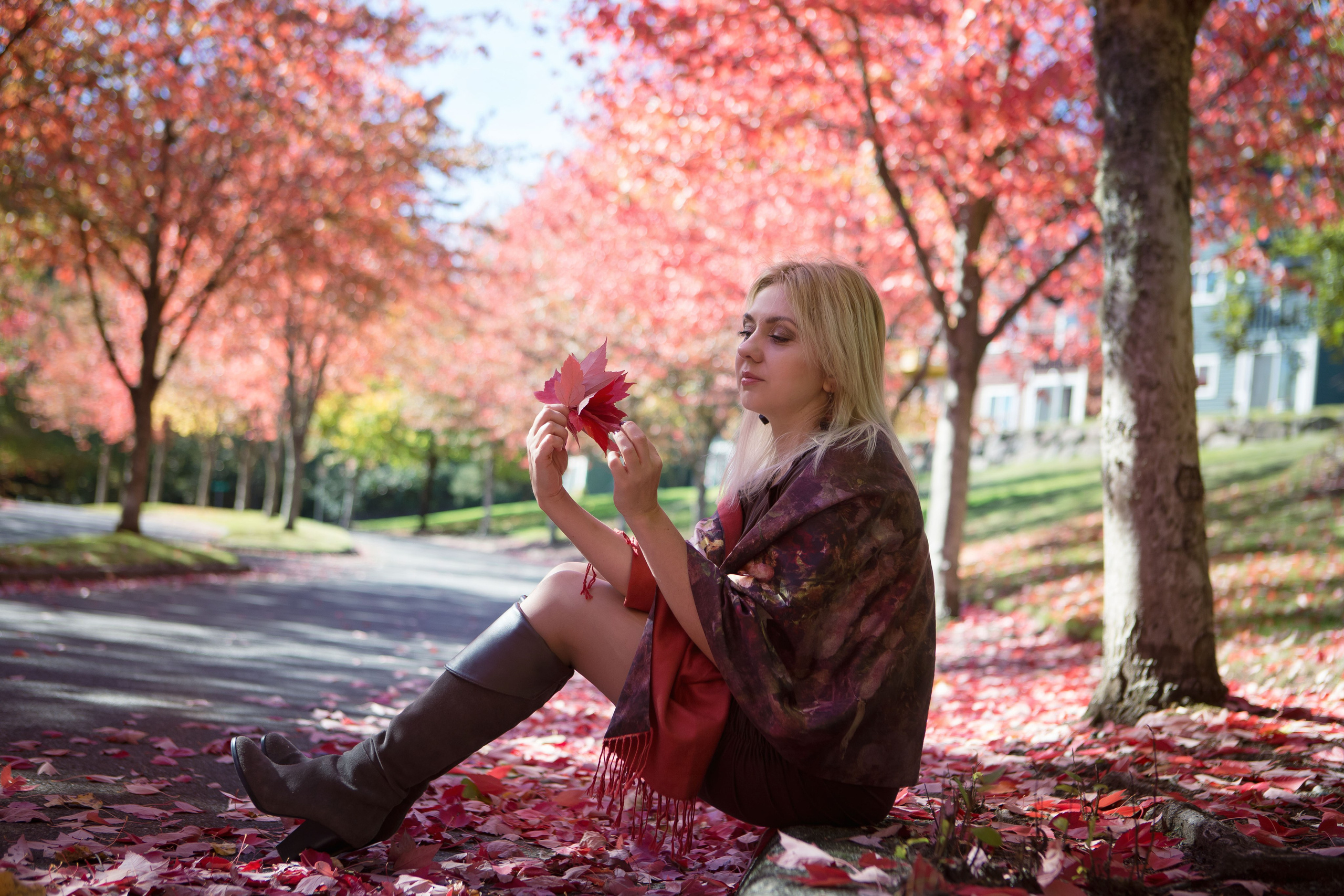 Fall Photoshoot. YuAnna studio. Family & Kids Photographer in Seattle area, located in