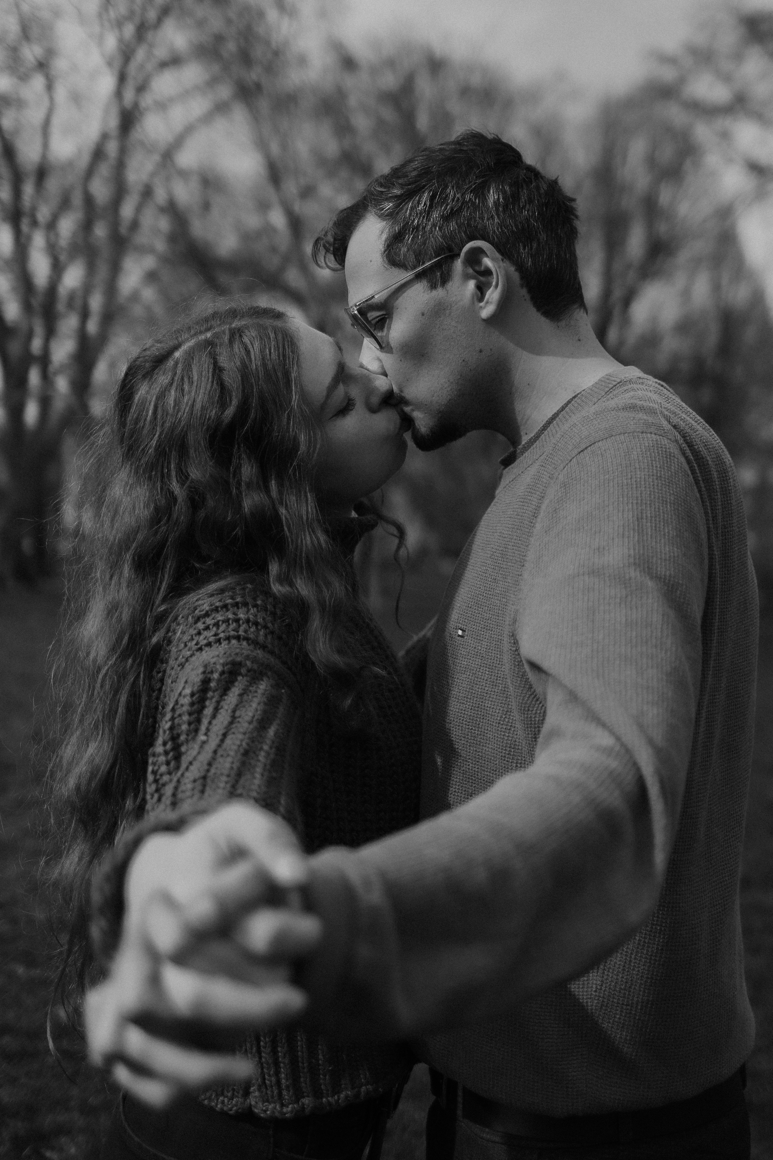 Love Story in Leipzig Park. Emotional&Cinematic Couple Photoshoot by Kristina Kozheltsova. Kristina Kozheltsova- Soulful Portrait&Lifestyle&Love Story Photographer in Leipzig, Germany