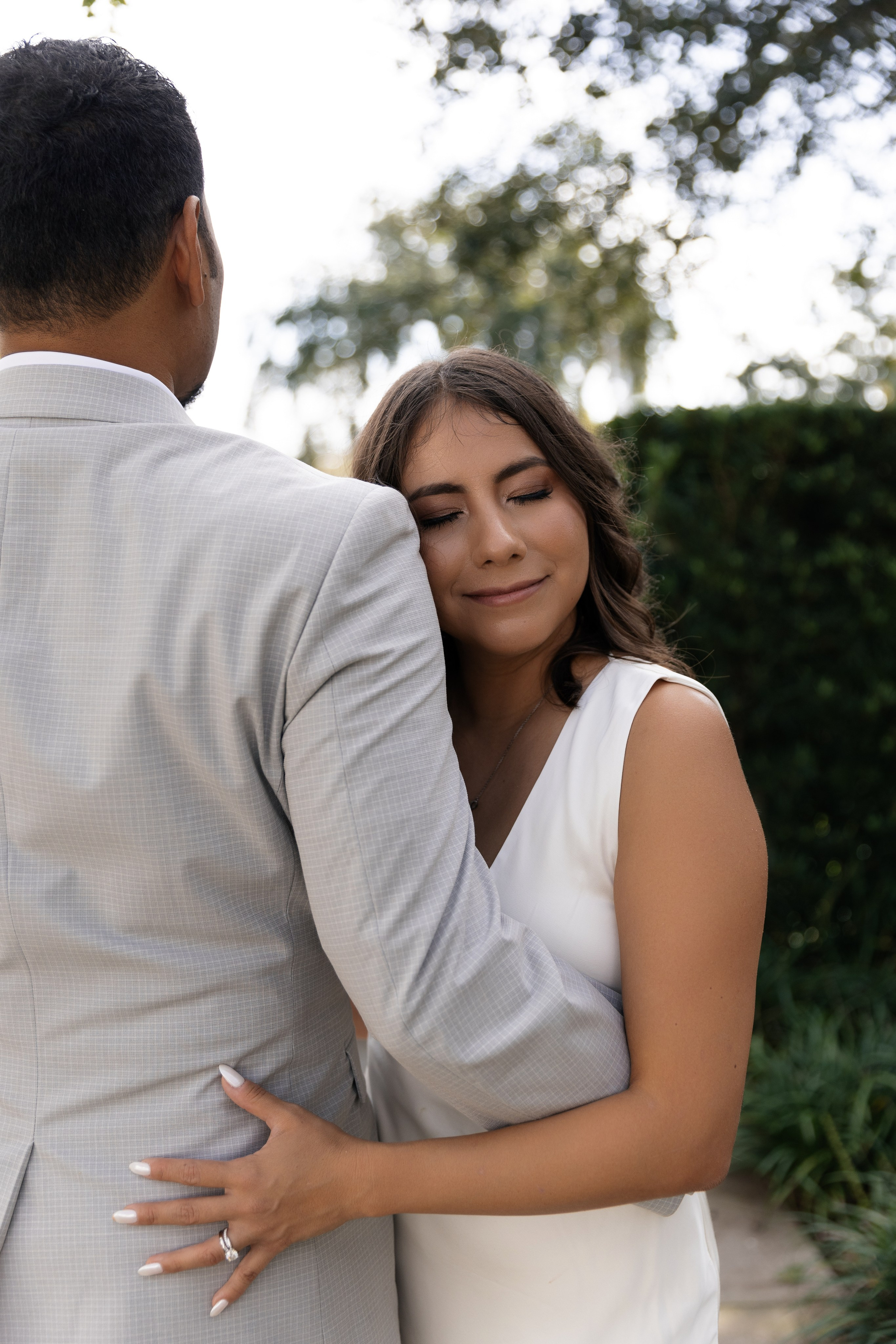 Micro wedding of Leslie and Garrick. Winter Park. Photographer Anastasia Nagibina
