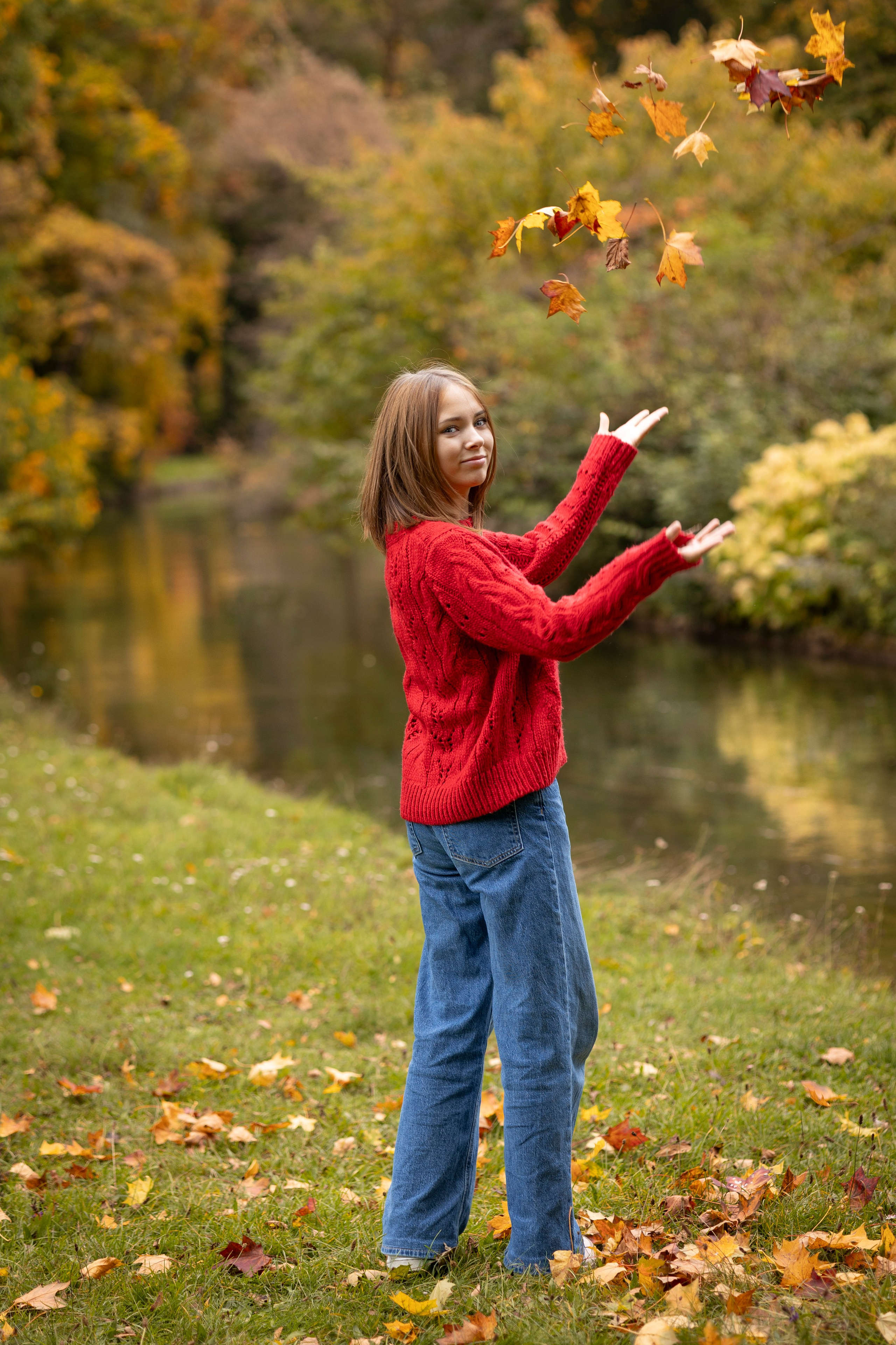 Autumn. Photographer in Munich