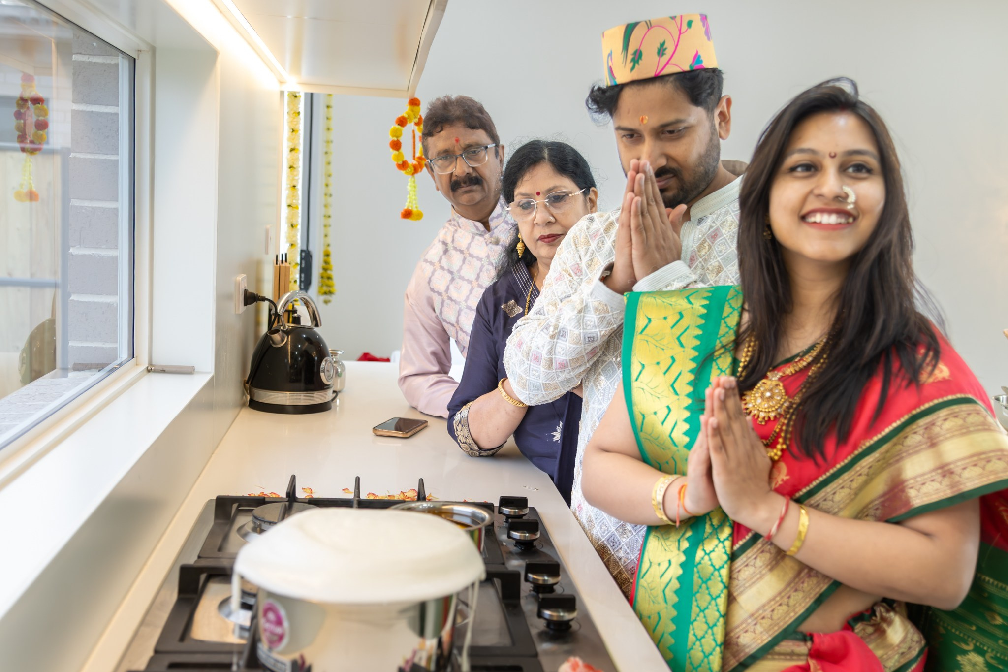 Kartik&Sneha’s Housewarming. MHCreative is family-oriented photographer based in SYDNEY