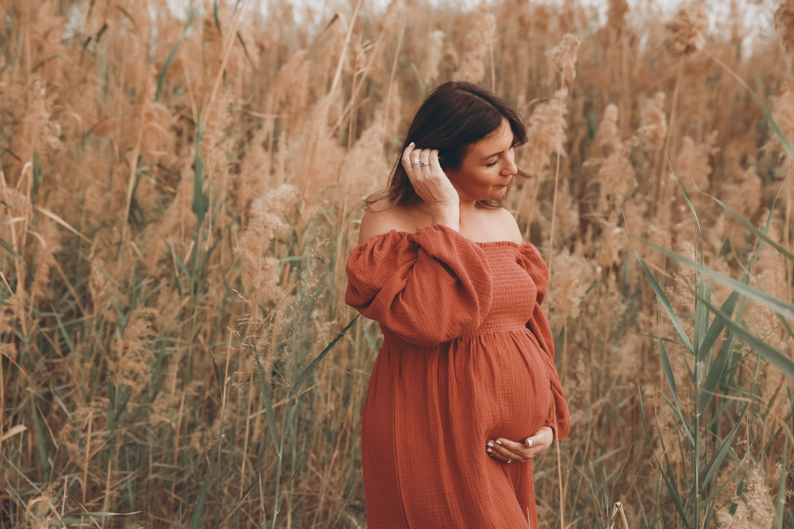 Maternity Qudra Lakes. Family Photographer in Dubai