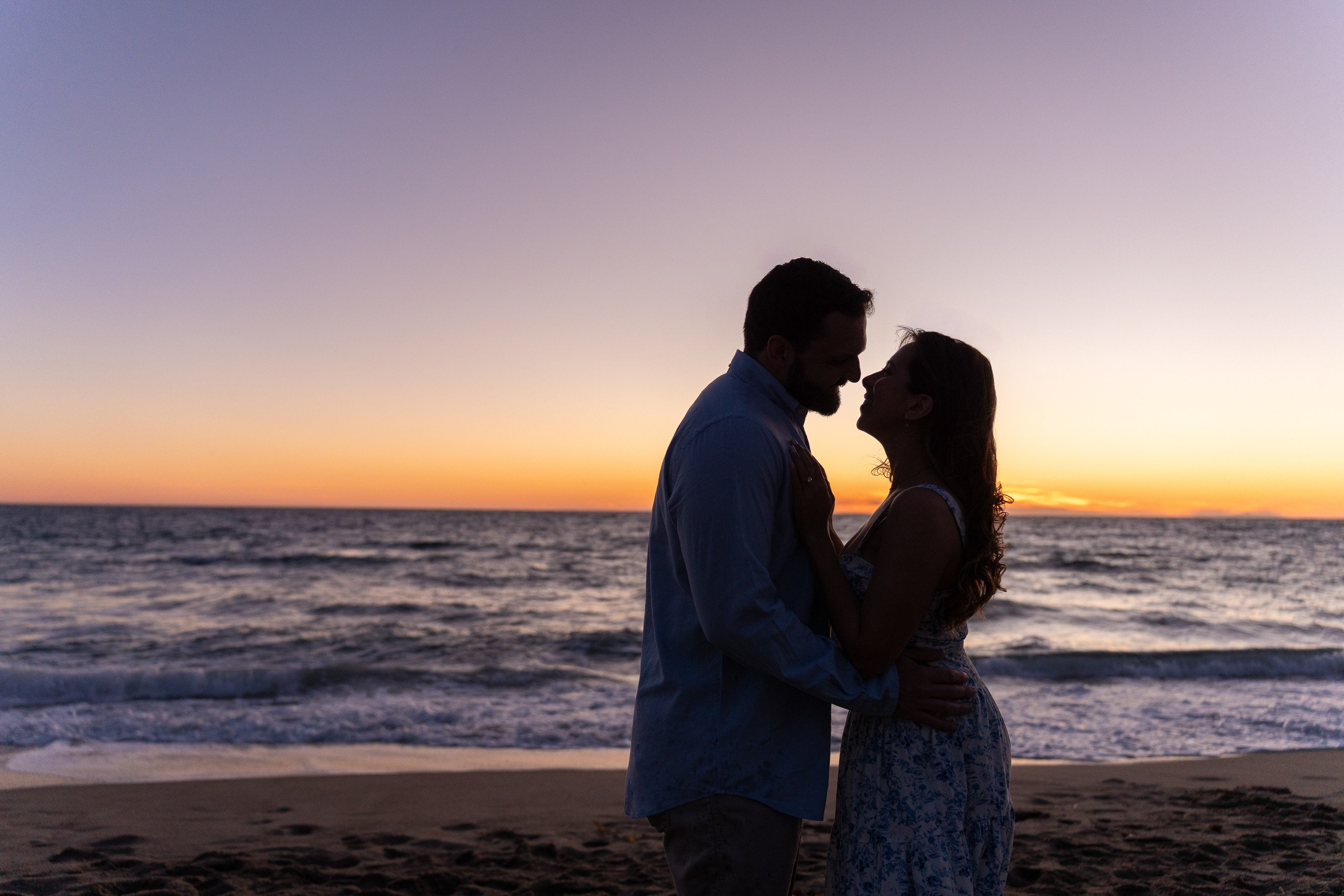 Point Dume Malibu Engagement Photography