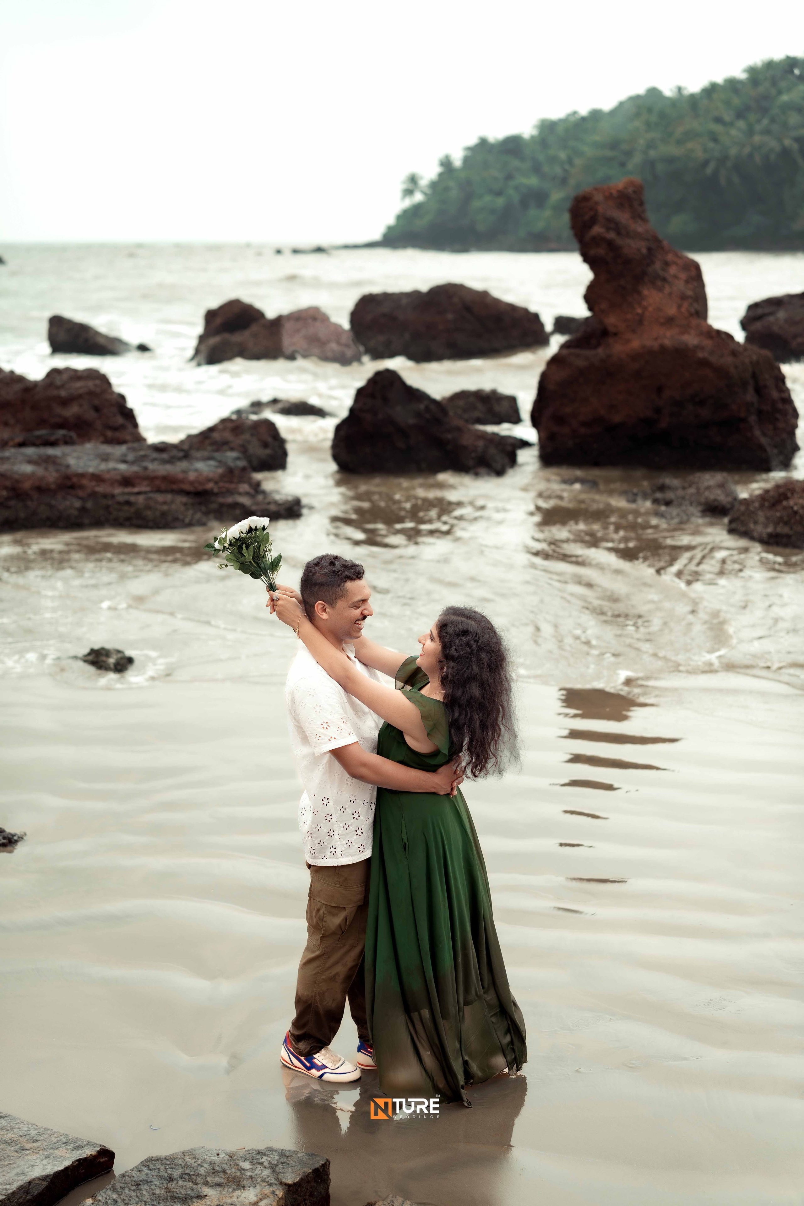 AKSHAY & ANAGHA SAVE THE DATE. NTURE WEDDING