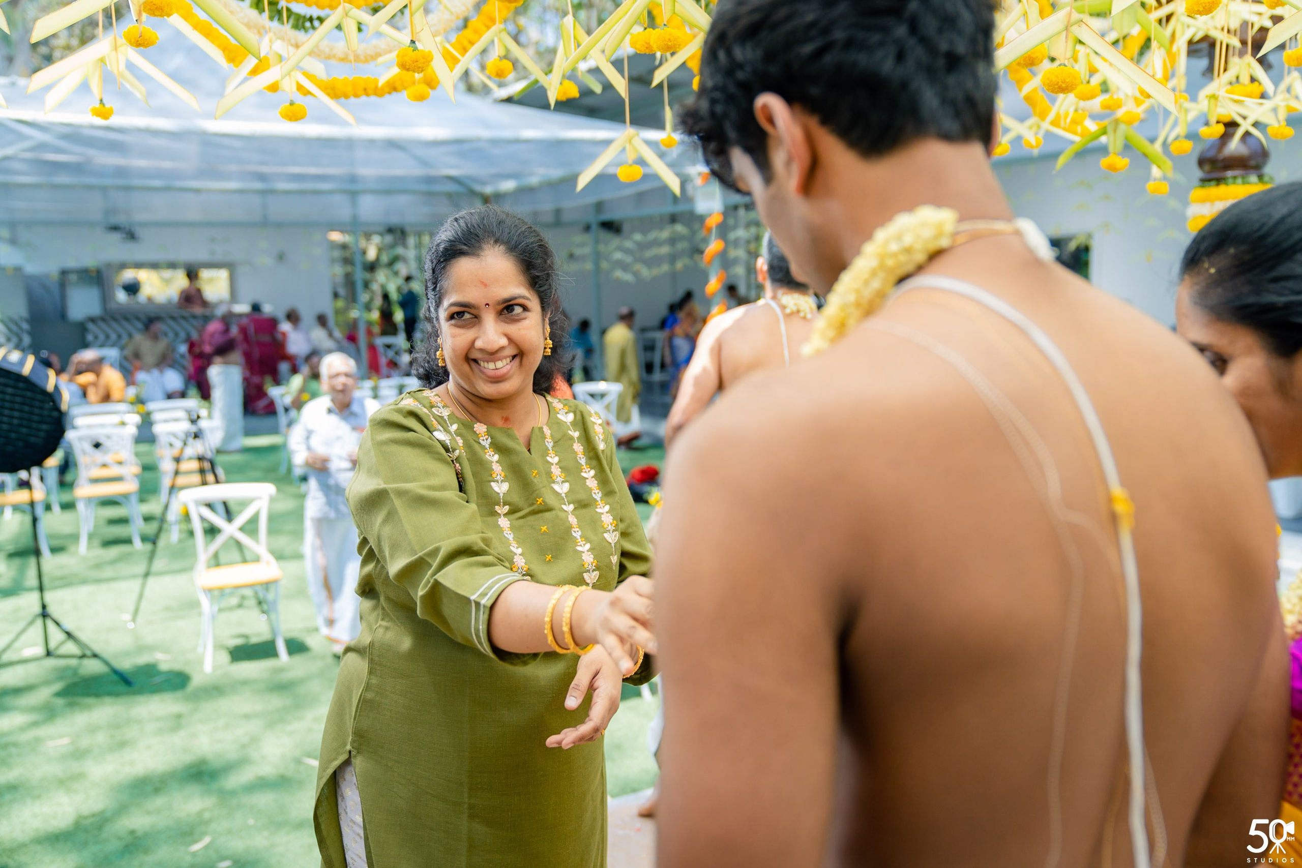 SANJAY AND SAKETH UPANAYANA. 50mm STUDIOS