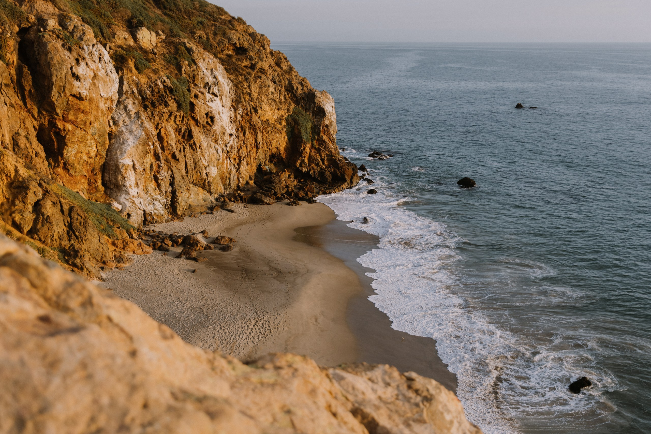Proposal Session at Point Dume, Malibu | Taya Frank. Southern California Family and Couple Photographer