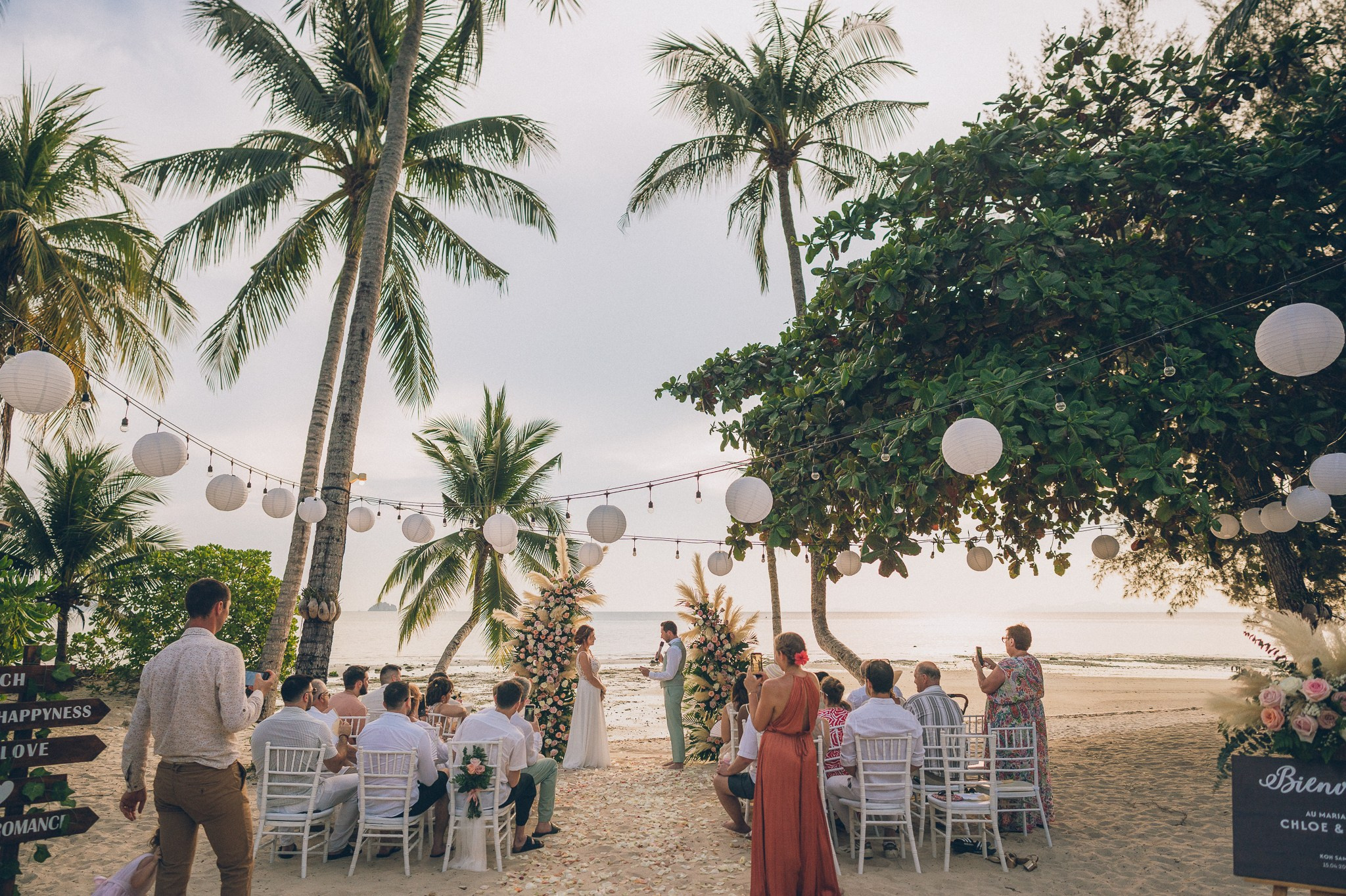 Chloe and Jimmy. Wedding on Koh Samui, Thailand