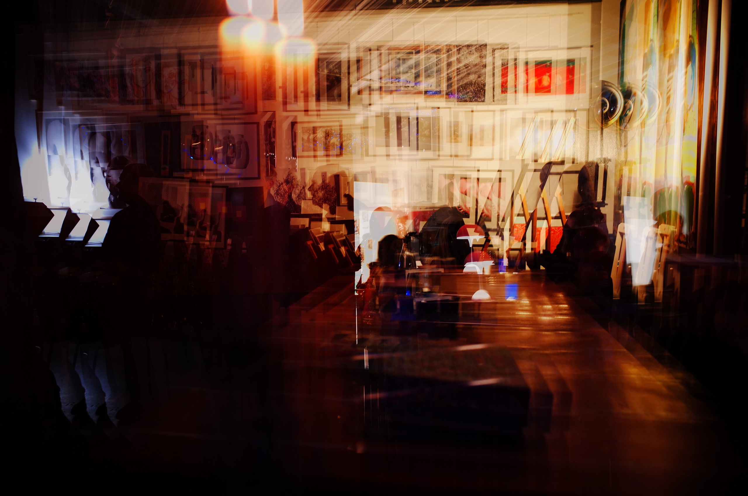 Catching music in the light. Victoria Dini. Art photography in London / Folkestone, UK