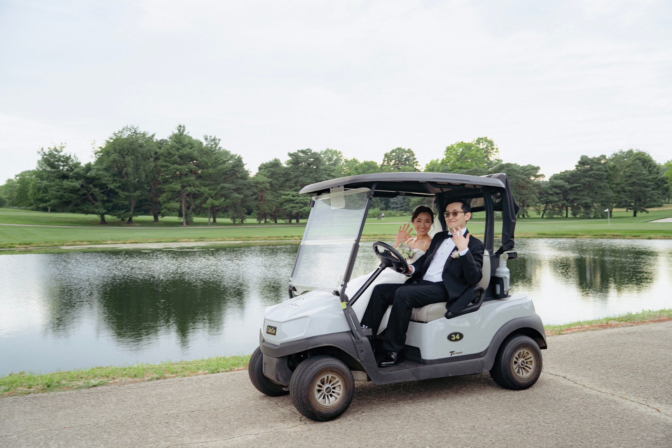 Spring Wedding at a Golf Club | Chicago Wedding Photography. Main