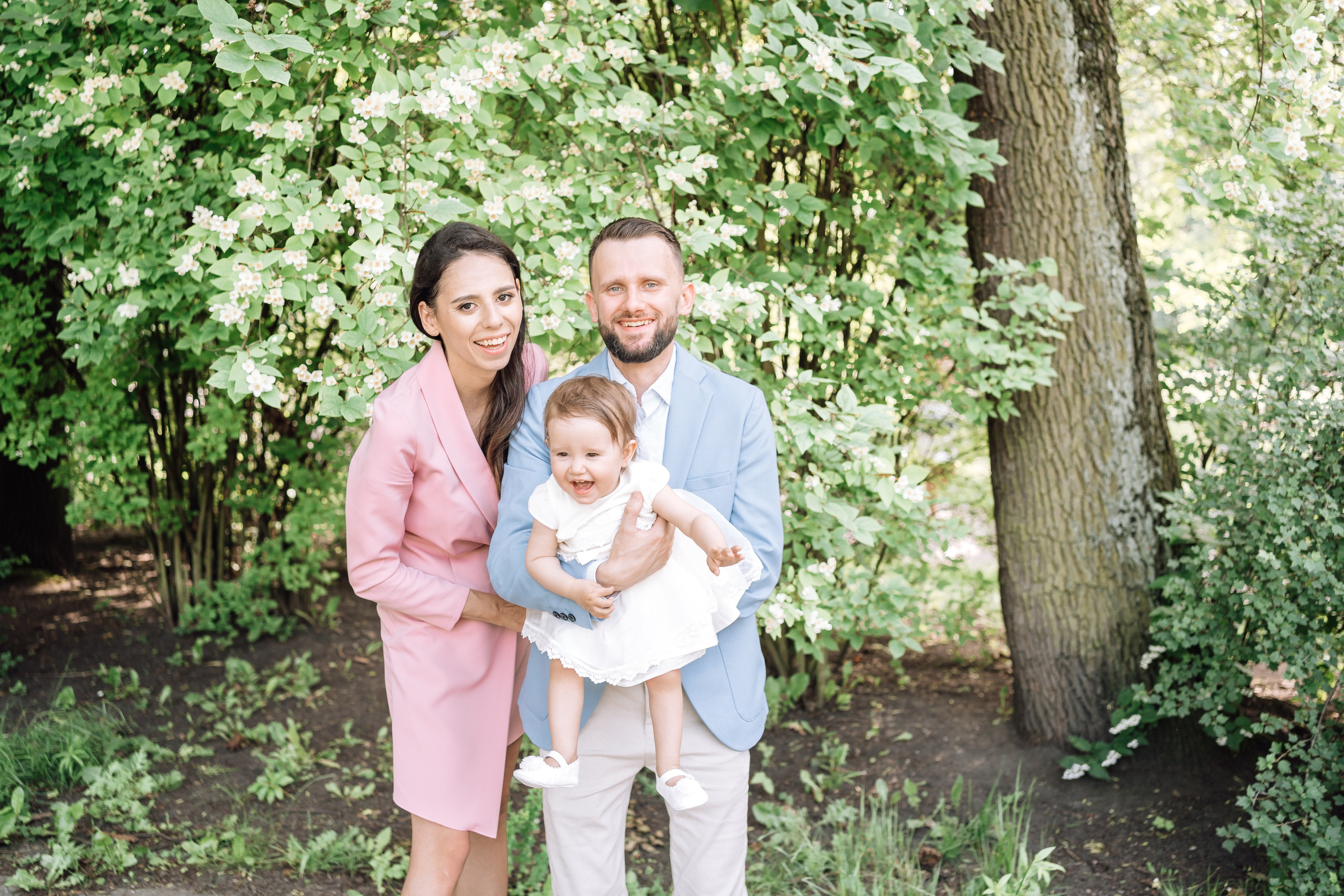 Chrzest Święty Natalii. Fotograf Łódź - sesja ciążowa, noworodkowa, dziecięca. Studio w Łodzi