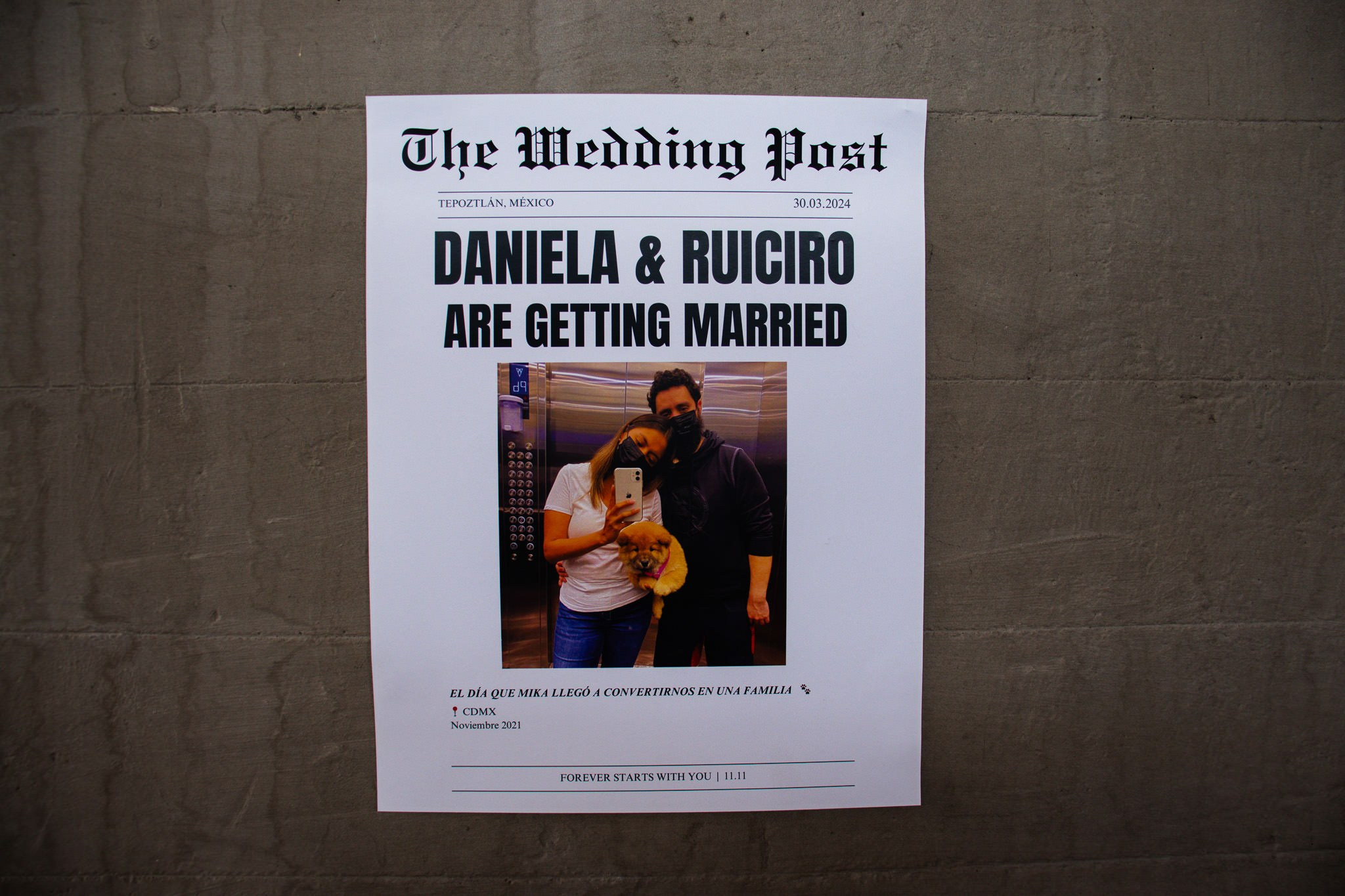 Dany & Rui / Tepoztlan. Wedding and family photographer in Mexico City