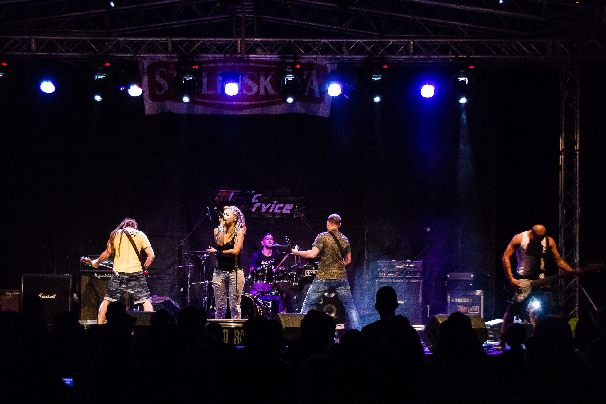 Infected Rain la Rocker’s Challenge, Sasca-Montană, 2013. Pagina principală