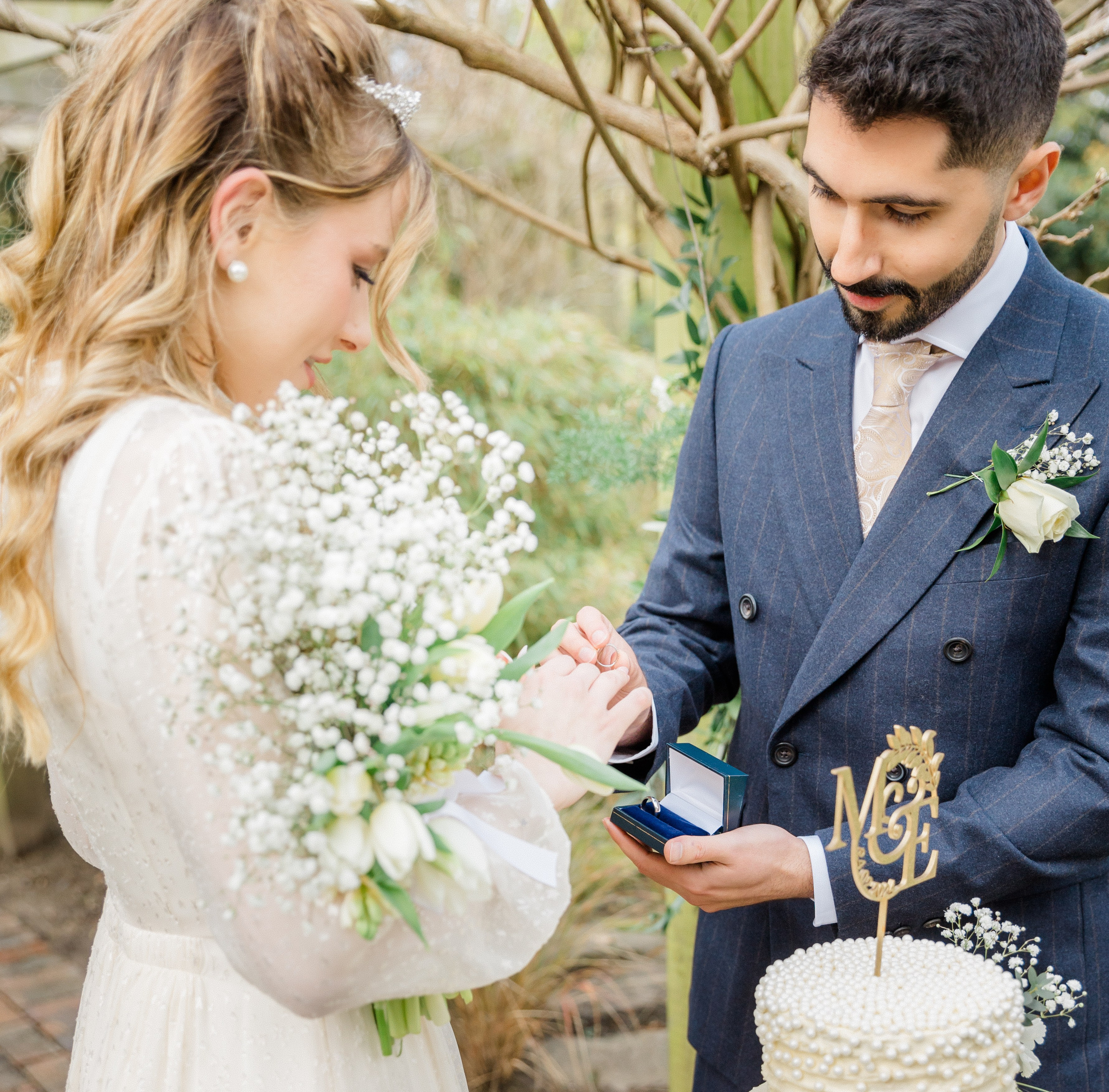 M & E — FINE ART WEDDING, Beckenham, England. February, 2024. Timeless Wedding & Event Photography from London to the world