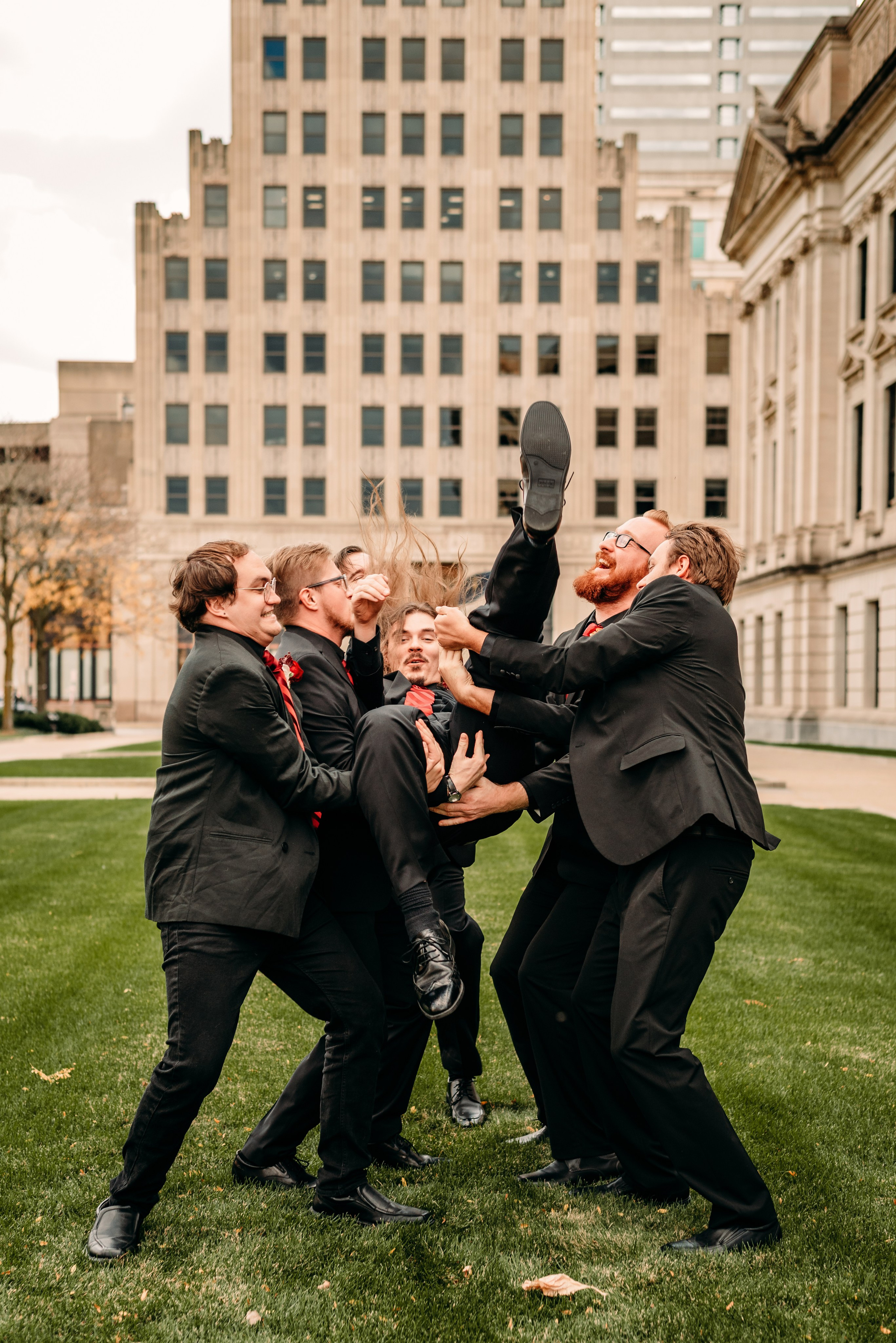 Bold & Dramatic Wedding at The Paper Mill on The Landing | Fort Wayne Wedding Photographer. Alexandria Danielle Photography | Fort Wayne & Indianapolis Wedding Photographer