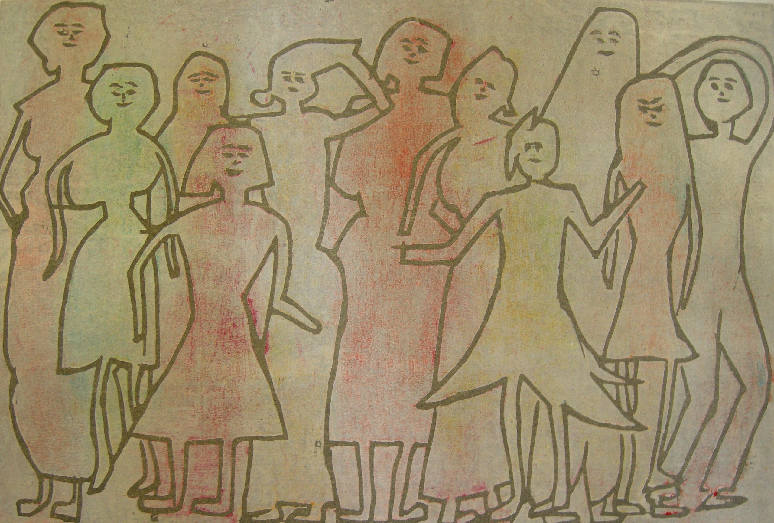 11-wir, 2020 - 40x60 auf Papier 60x80