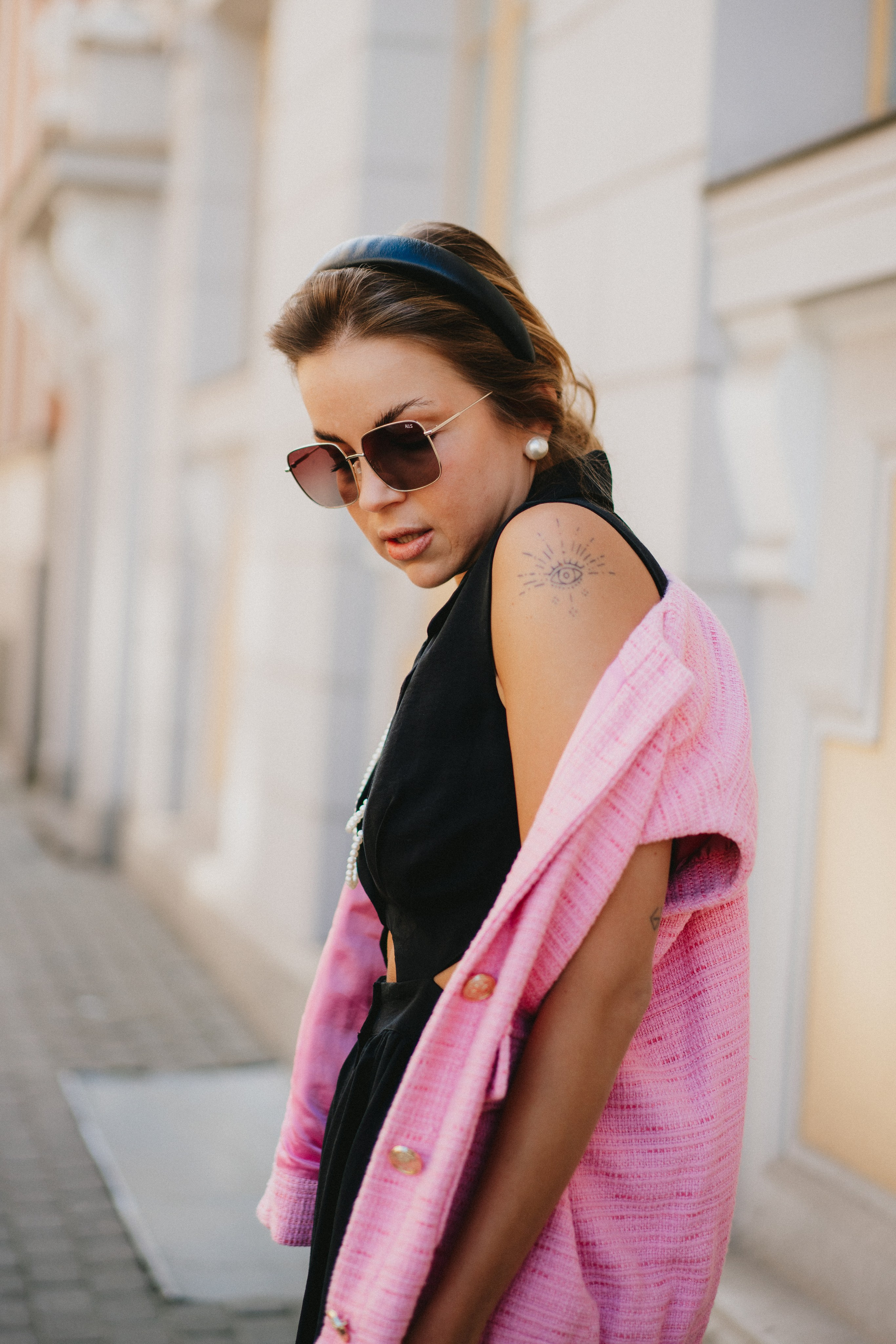 Streetstyle photoshoot. Portrait, lookbook and family photographer in Riga, LATVIA