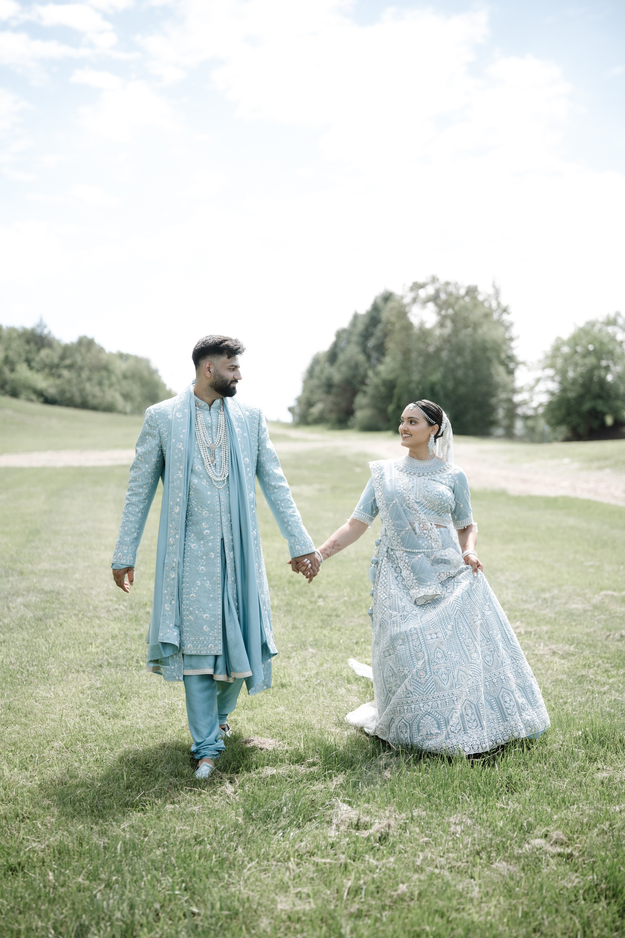 June 2025 — Zill and Raj’s traditional wedding. Portrait and wedding photographer in New York