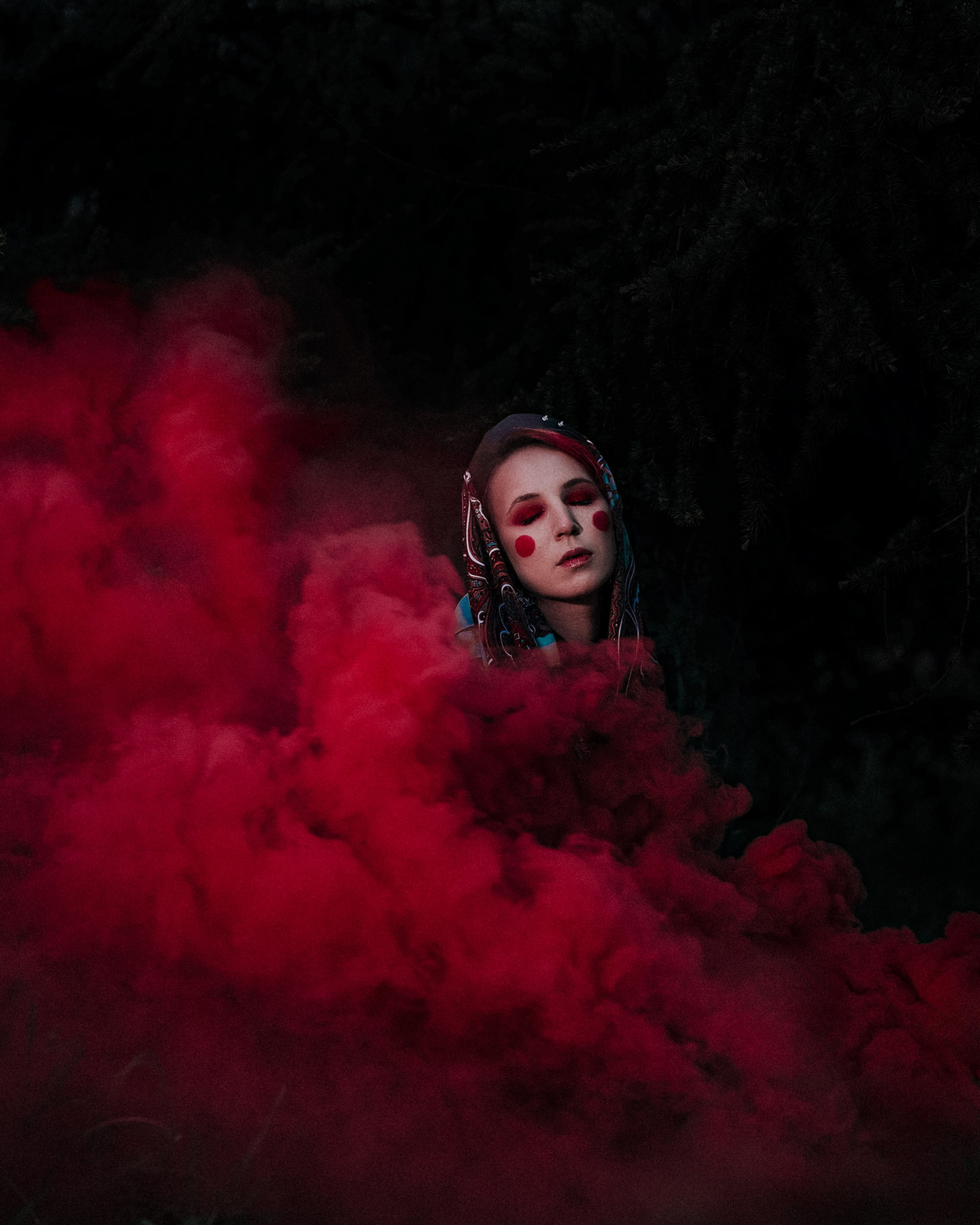 Dark Slavic Fairy-tale in Fir Trees. Moth & Moss Photography