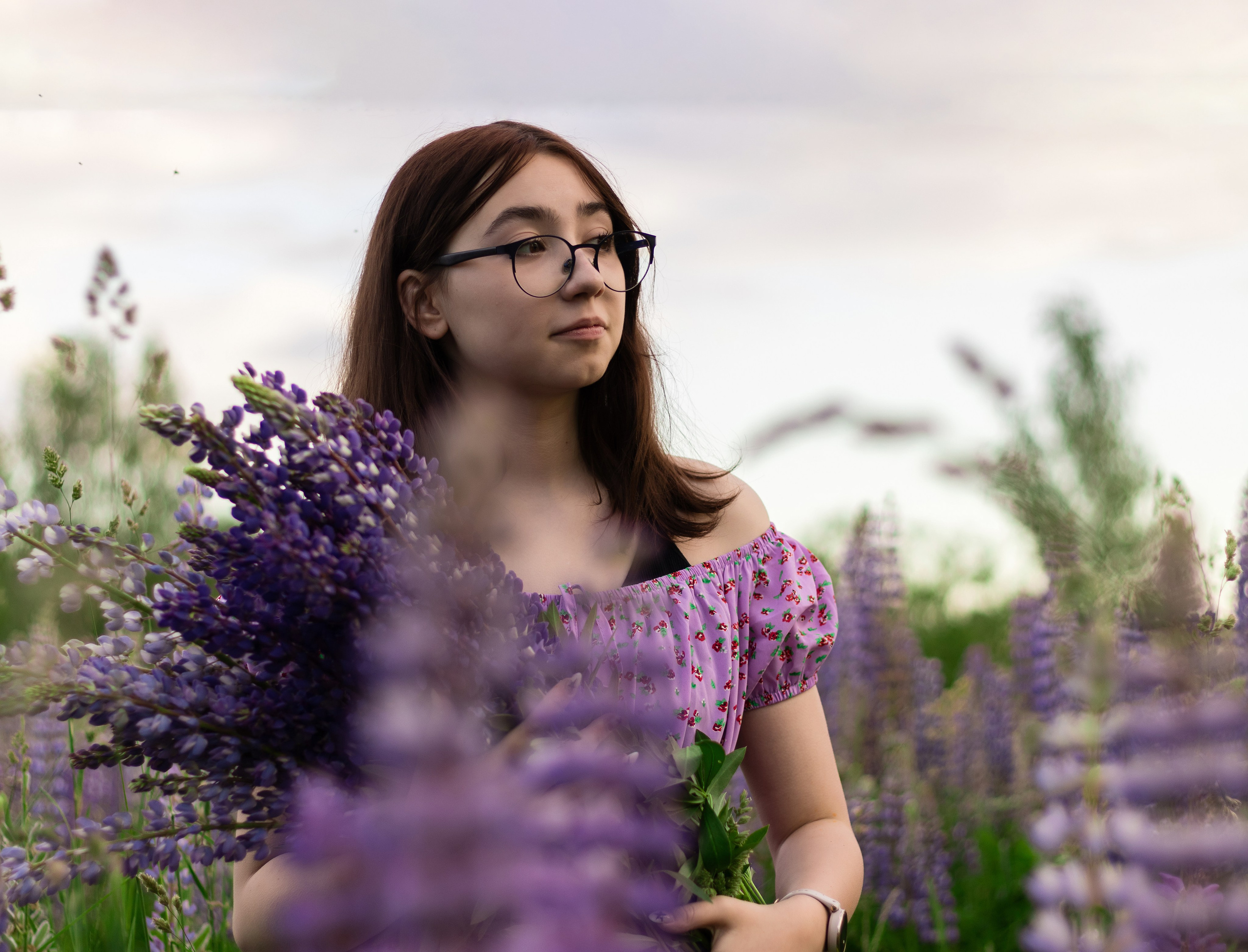 Фотосессия в люпинах. Фотограф / Даугавпилс / Ольга Антонова